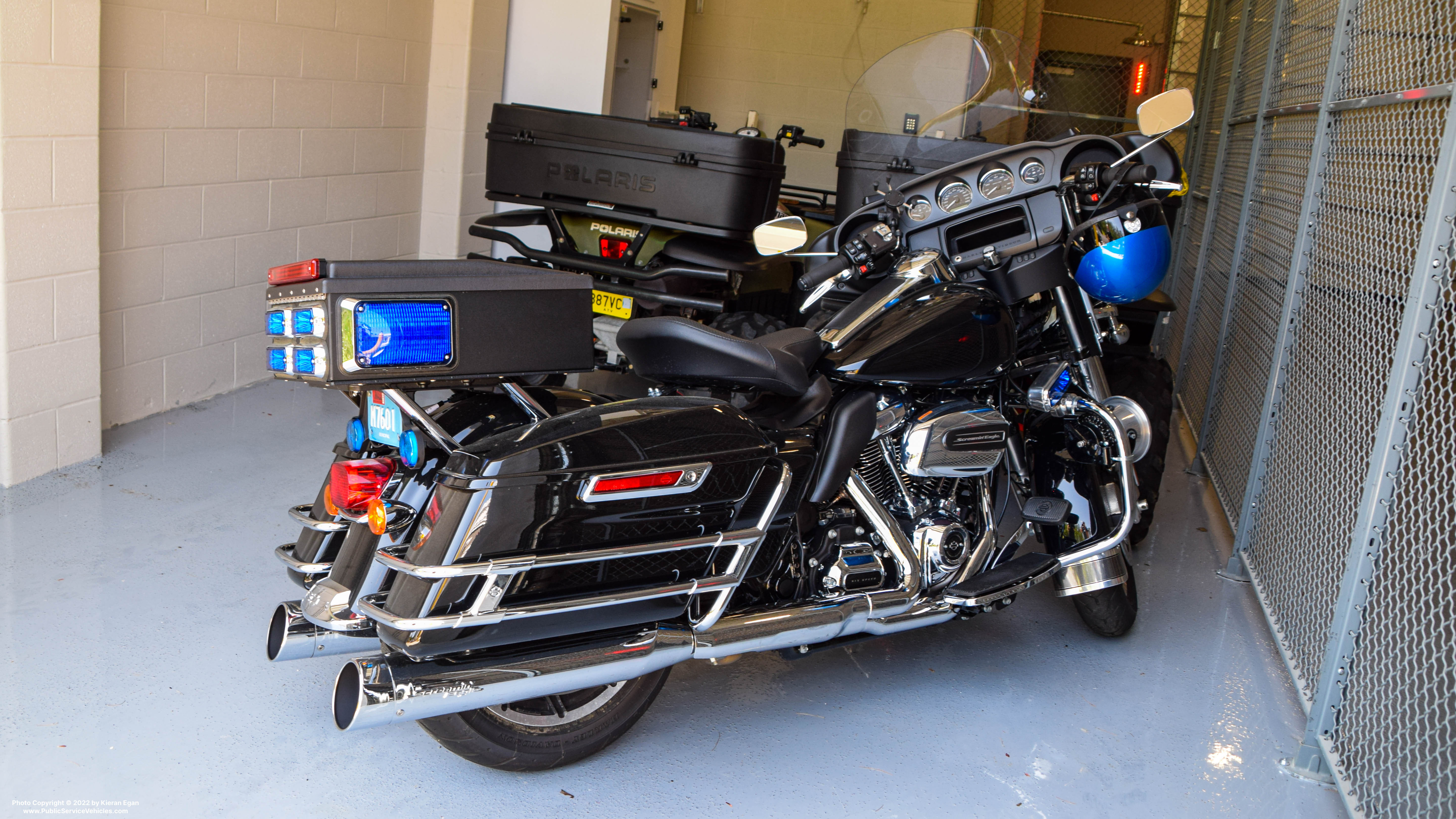 A photo  of Middleborough Police
            Motorcycle, a 2019 Harley-Davidson Electra Glide             taken by Kieran Egan