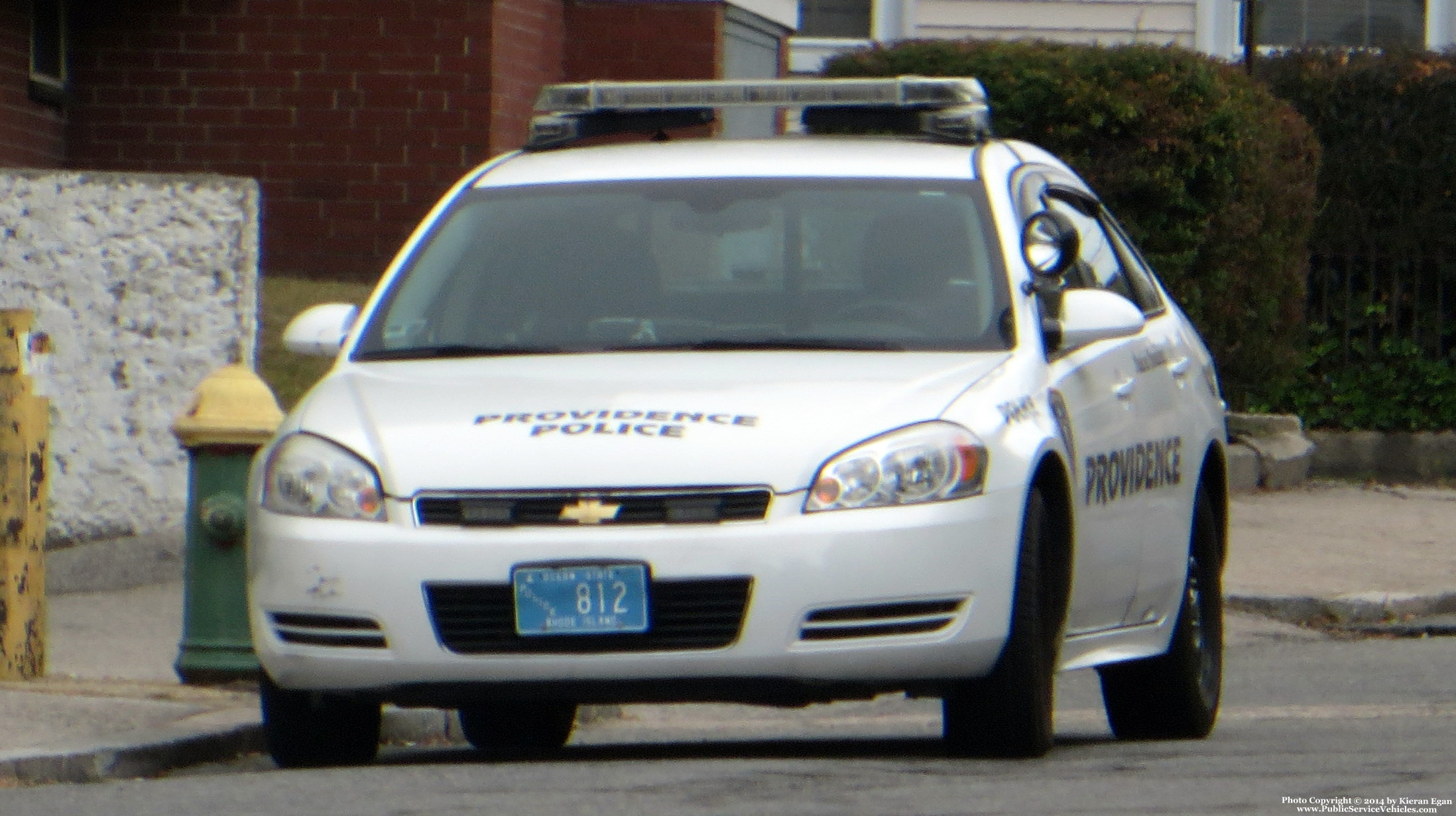 A photo  of Providence Police
            Cruiser 812, a 2006-2013 Chevrolet Impala             taken by Kieran Egan