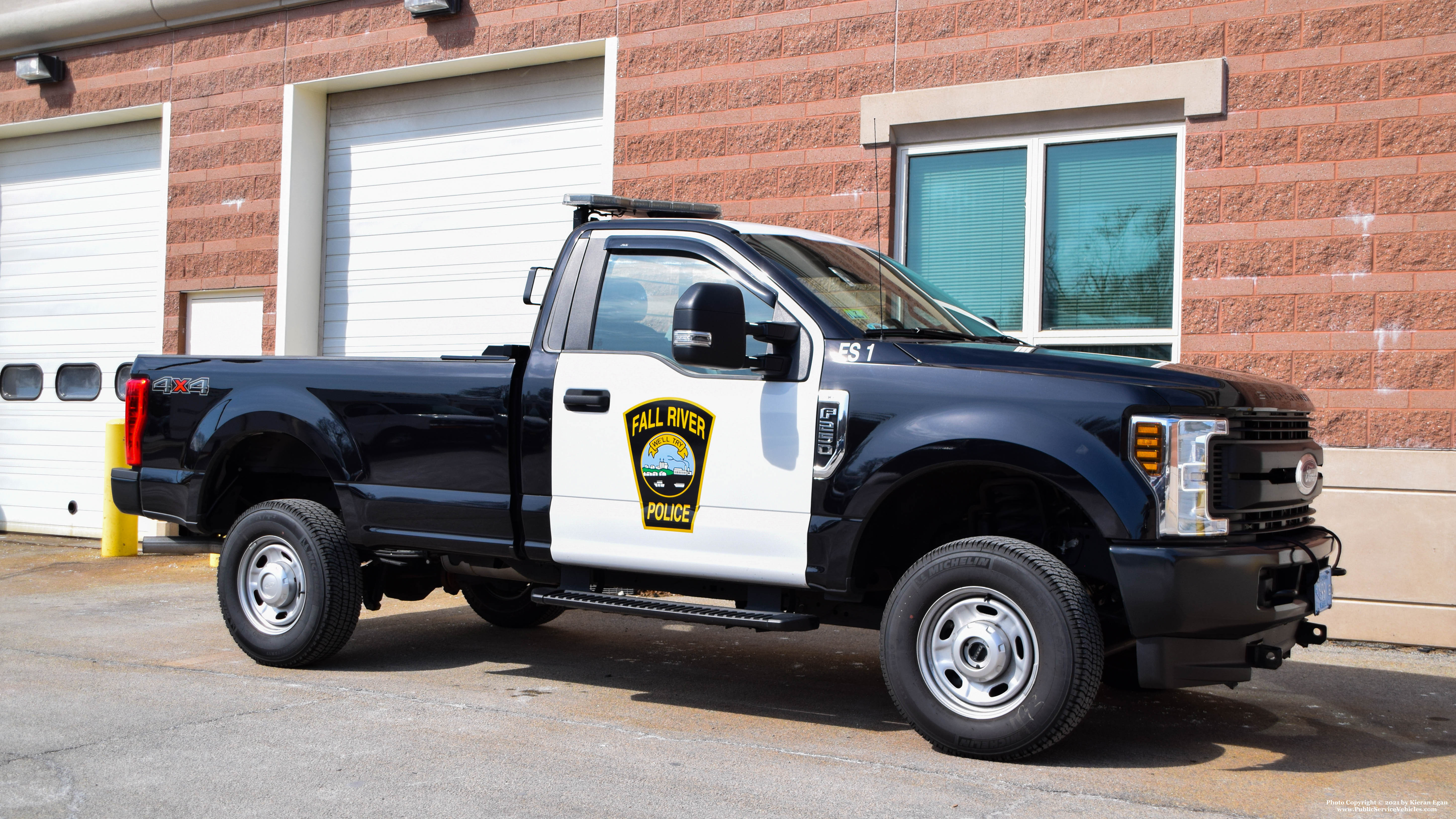 A photo  of Fall River Police
            FS-1, a 2019 Ford F-250             taken by Kieran Egan