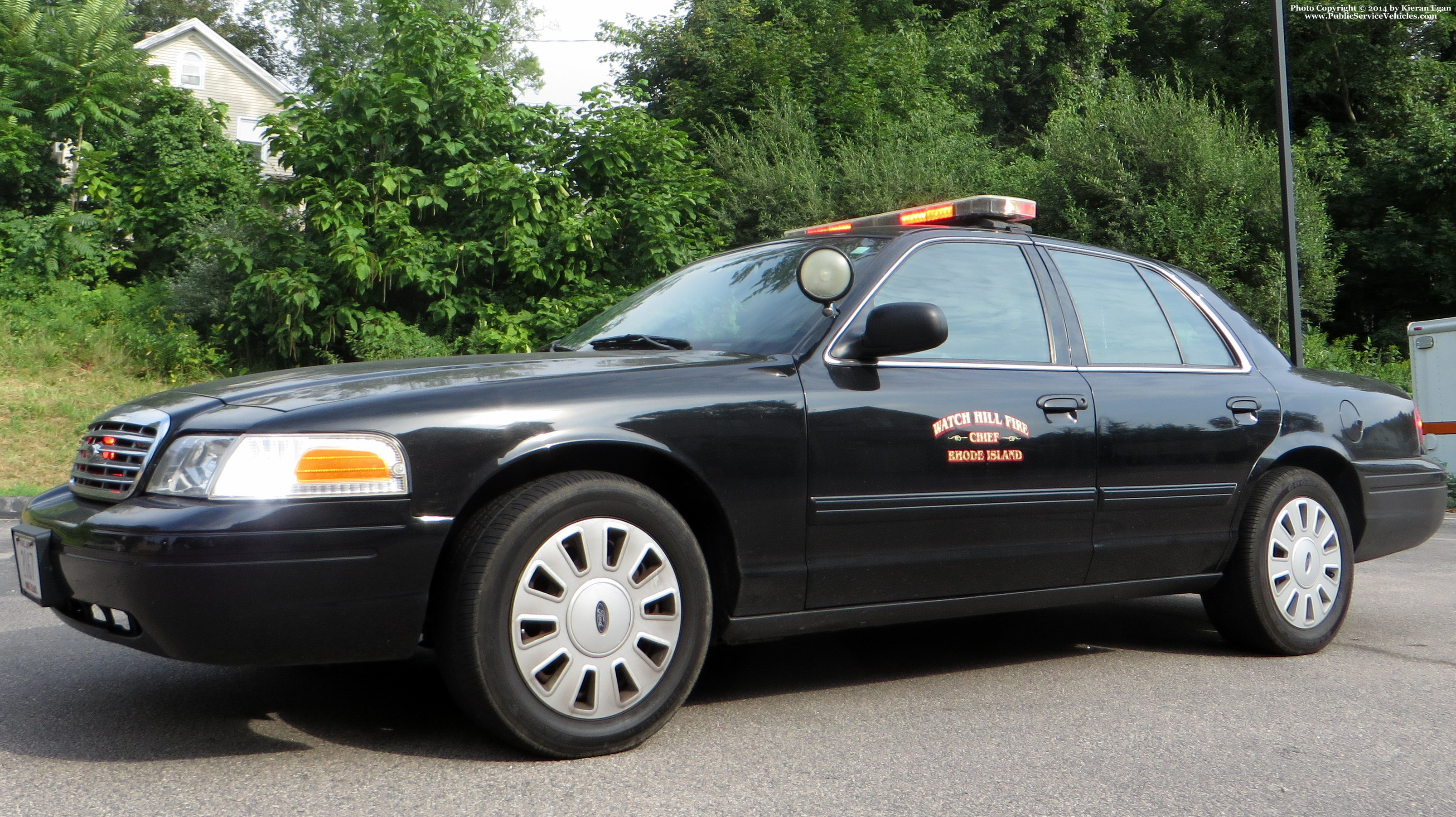 A photo  of Watch Hill Fire
            Car 101, a 2009-2011 Ford Crown Victoria Police Interceptor             taken by Kieran Egan