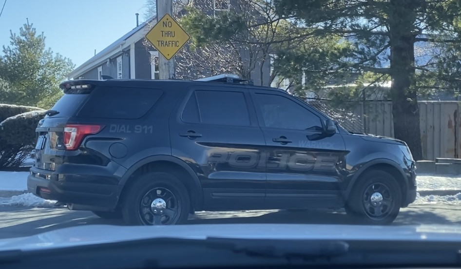 A photo  of Warwick Police
            Cruiser P-26, a 2019 Ford Police Interceptor Utility             taken by @riemergencyvehicles