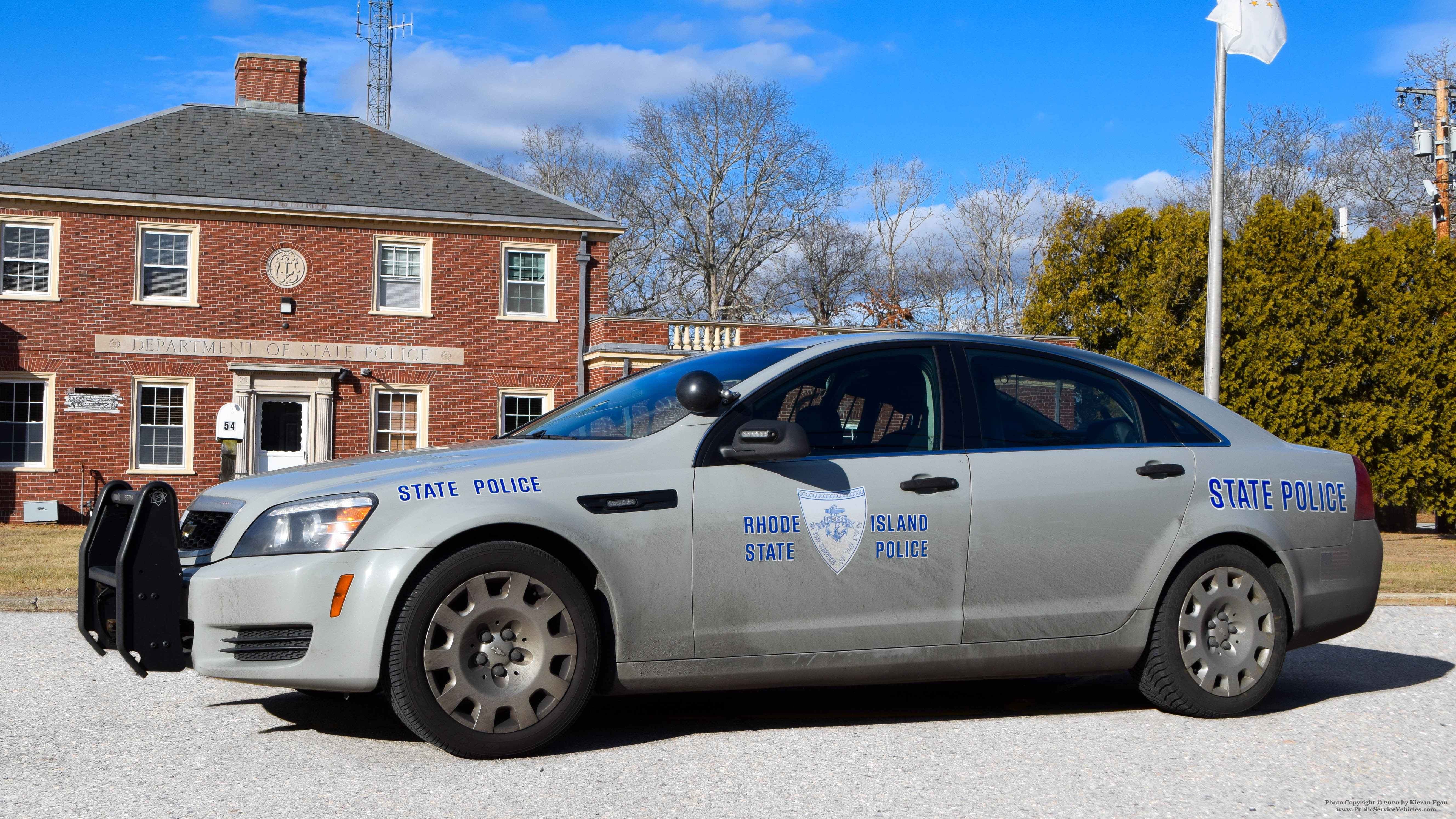 A photo  of Rhode Island State Police
            Cruiser 22, a 2013 Chevrolet Caprice             taken by Kieran Egan
