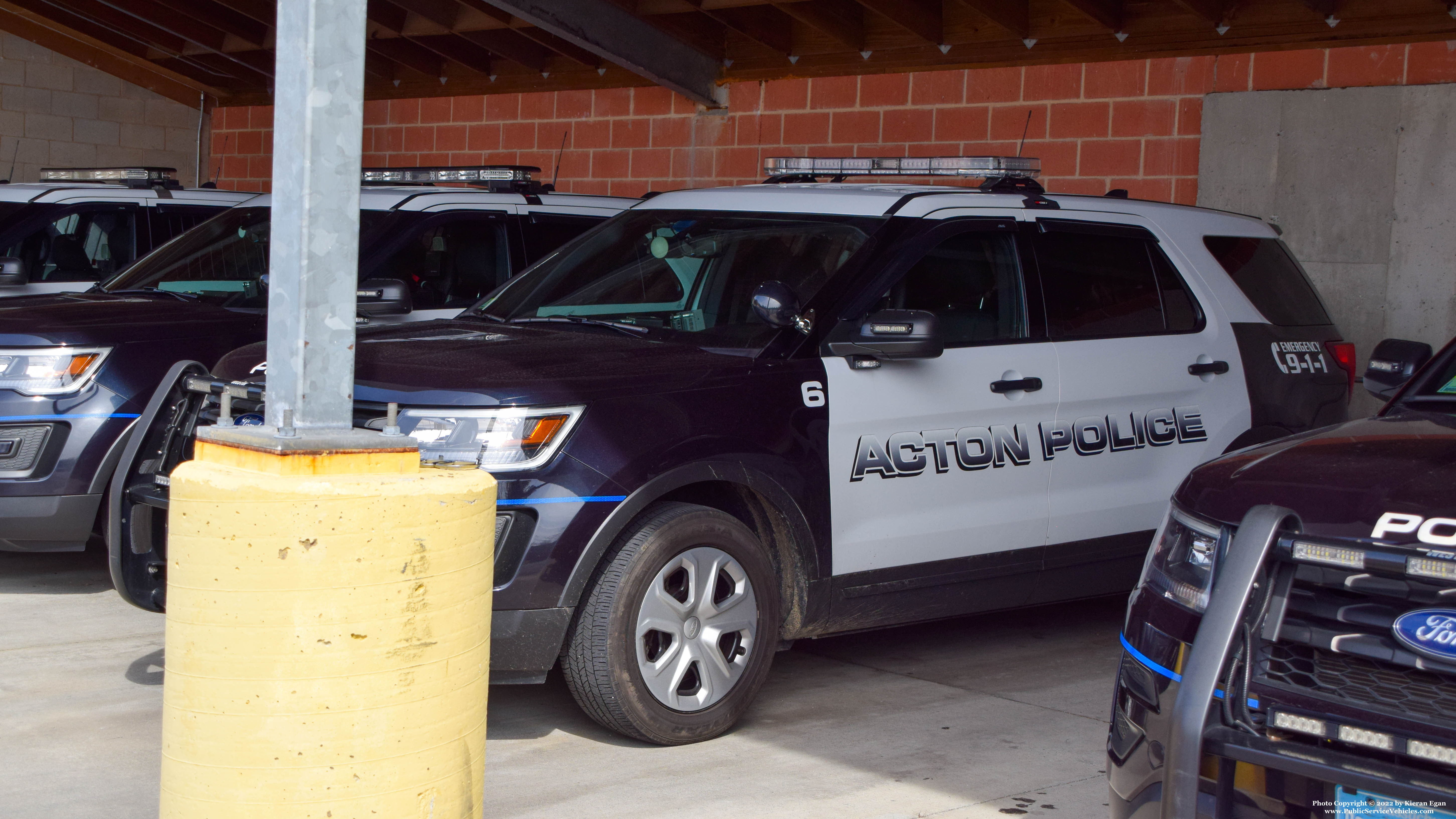 A photo  of Acton Police
            Car 6, a 2016-2019 Ford Police Interceptor Utility             taken by Kieran Egan