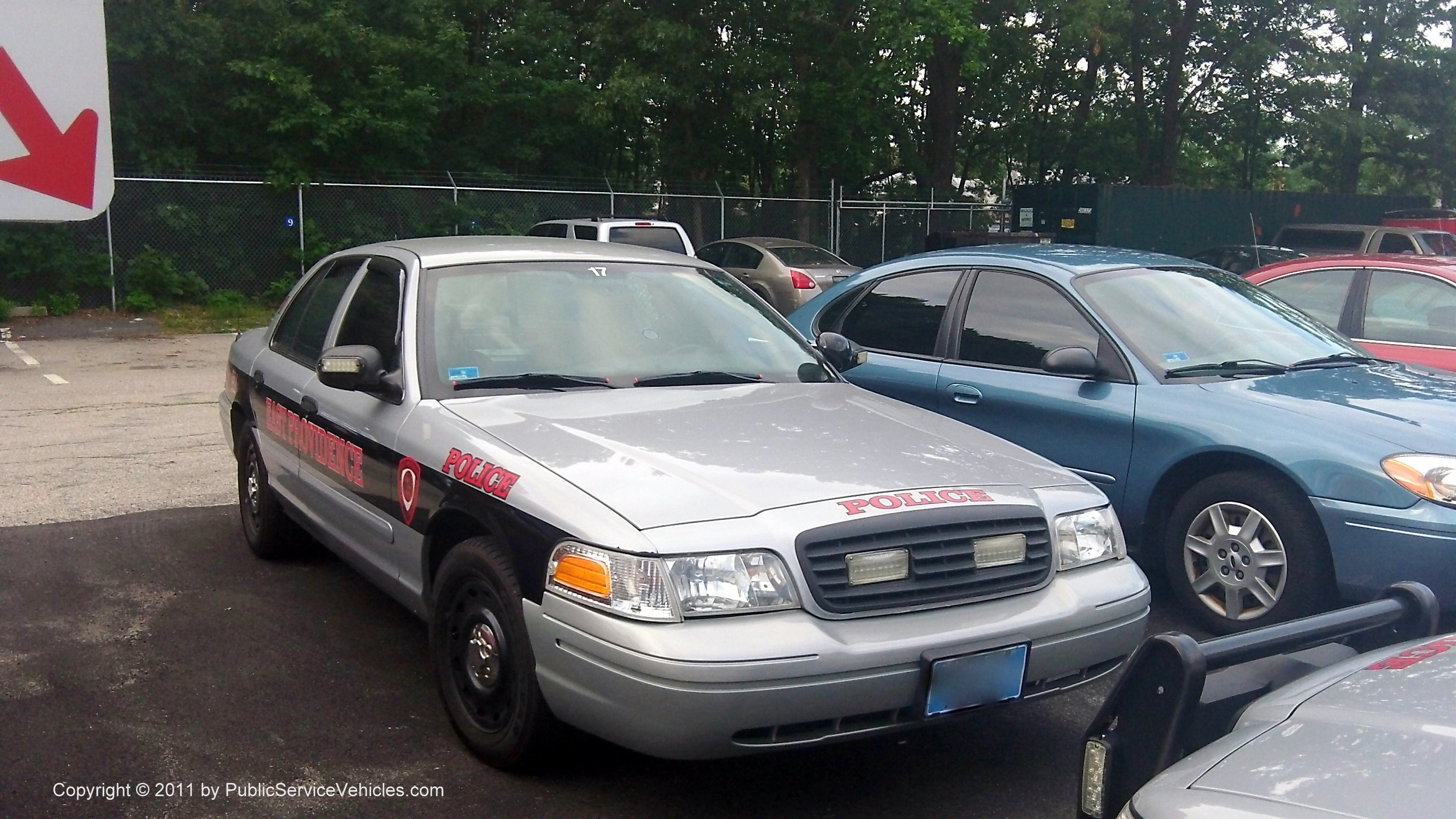 A photo  of East Providence Police
            Car 17, a 2003-2005 Ford Crown Victoria Police Interceptor             taken by Kieran Egan