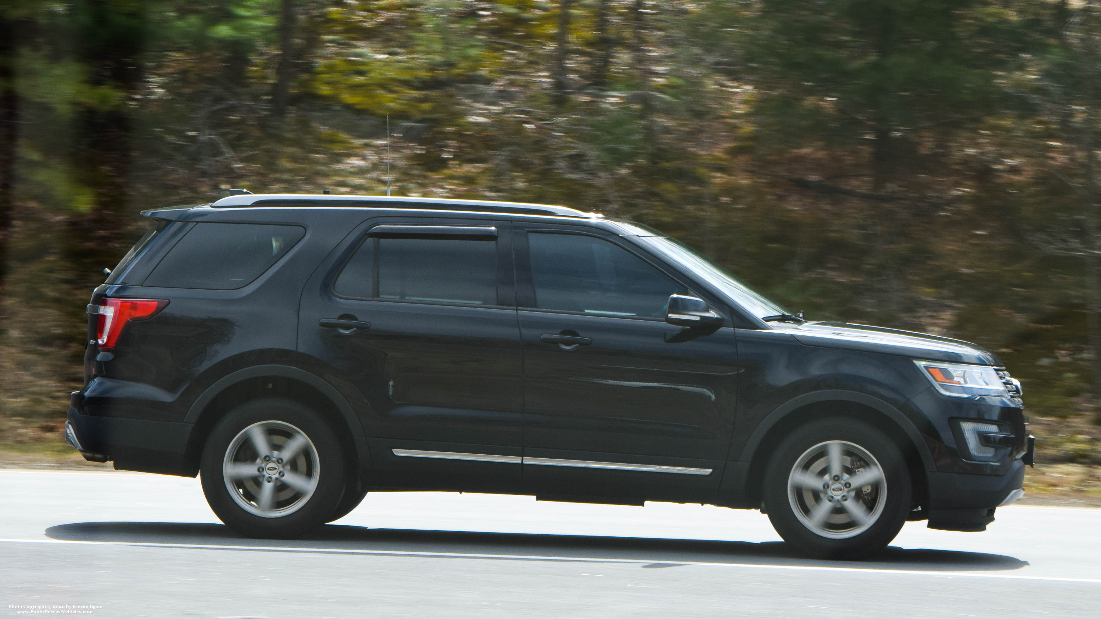 A photo  of Rhode Island State Police
            Unmarked Unit, a 2016-2019 Ford Explorer             taken by Kieran Egan