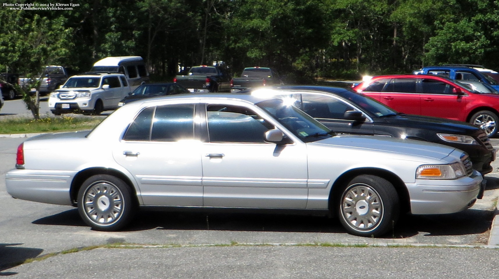 A photo  of Barnstable Police
            E-1, a 2003-2005 Ford Crown Victoria Police Interceptor             taken by Kieran Egan