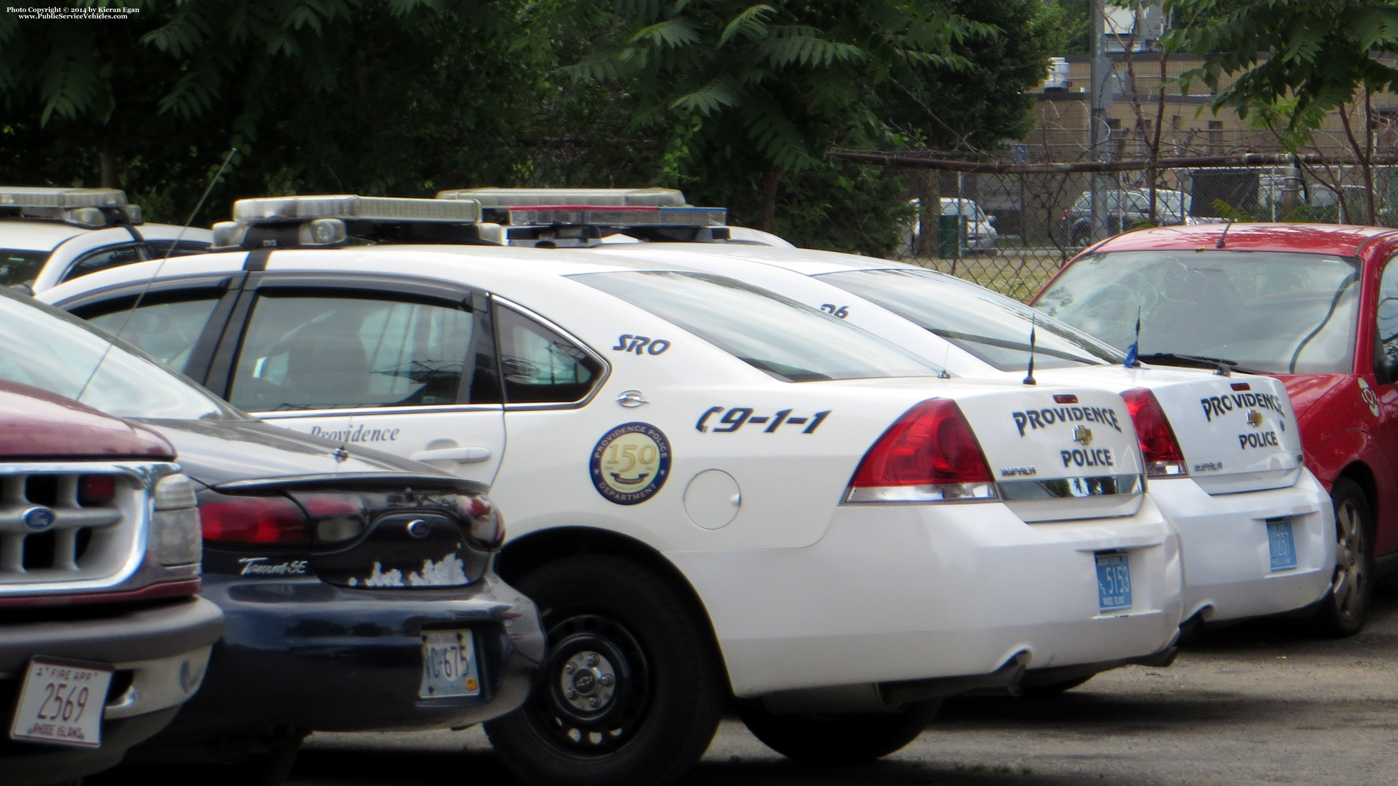A photo  of Providence Police
            Cruiser 257, a 2006-2013 Chevrolet Impala             taken by Kieran Egan