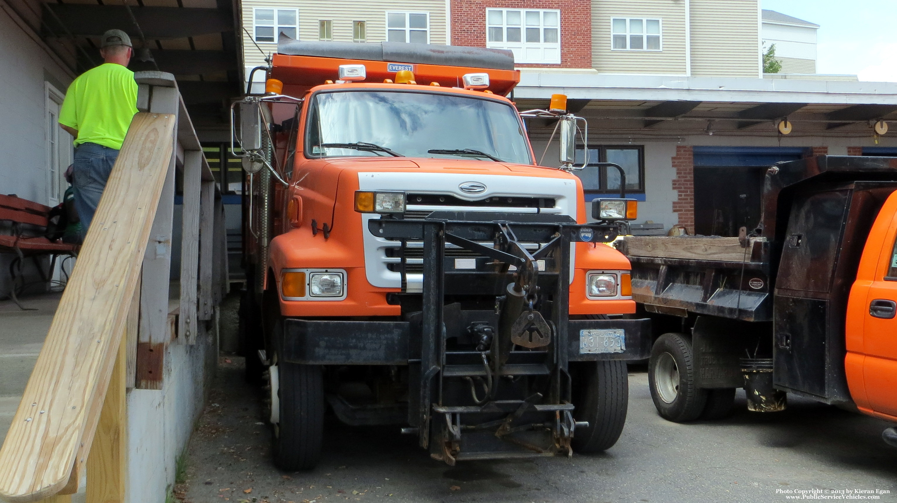 A photo  of Norwood Public Works
            Truck 45, a 2006 Sterling             taken by Kieran Egan