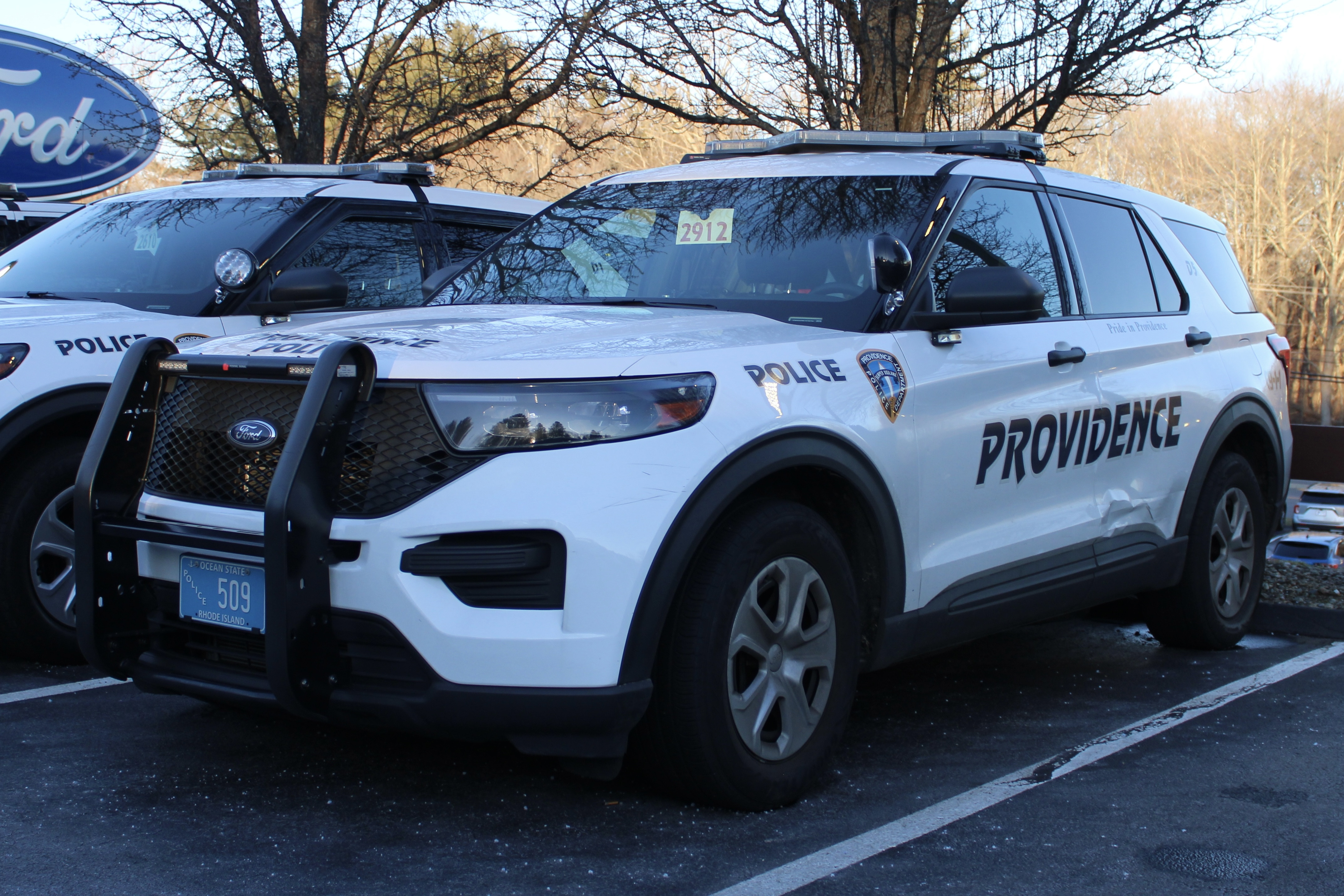 A photo  of Providence Police
            Cruiser 509, a 2020-2021 Ford Police Interceptor Utility             taken by @riemergencyvehicles