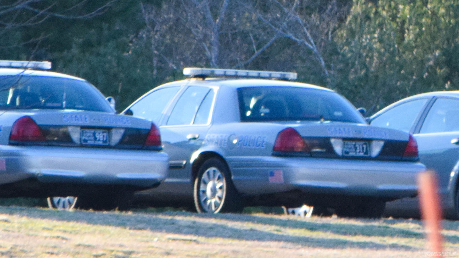 A photo  of Rhode Island State Police
            Cruiser 317, a 2009-2011 Ford Crown Victoria Police Interceptor             taken by Kieran Egan