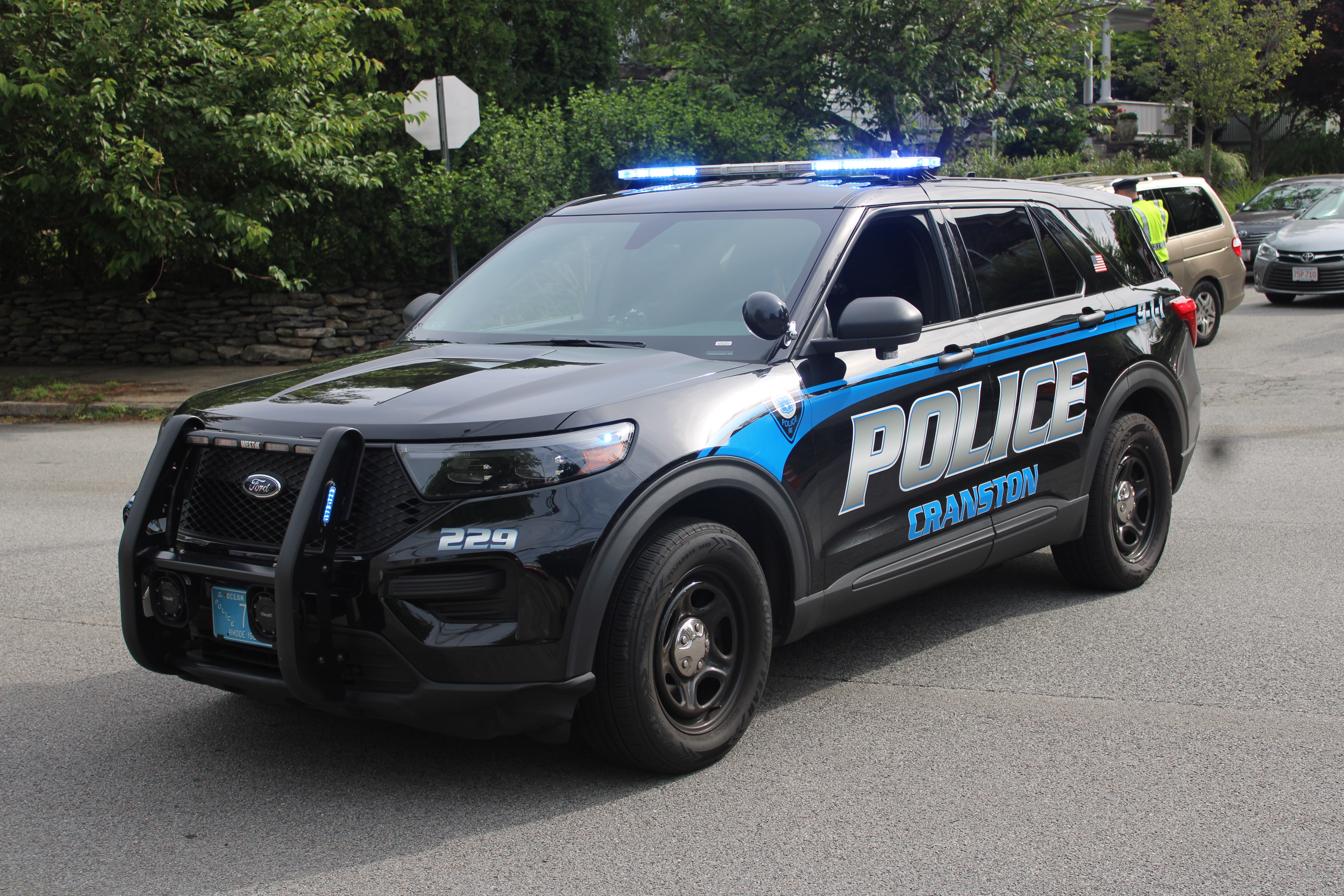 A photo  of Cranston Police
            Cruiser 229, a 2020 Ford Police Interceptor Utility             taken by @riemergencyvehicles