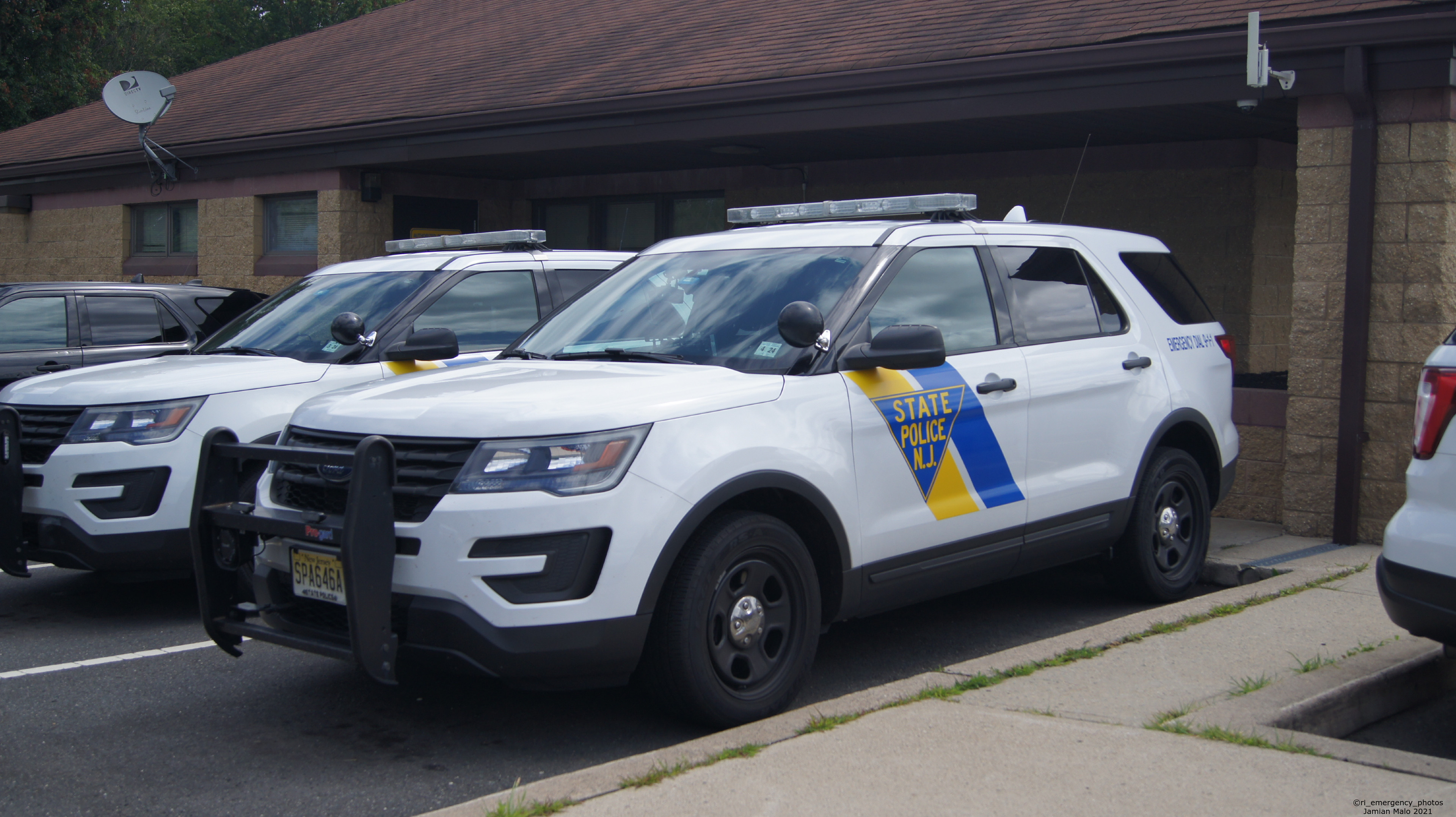 A photo  of New Jersey State Police
            Cruiser 646, a 2016-2019 Ford Police Interceptor Utility             taken by Jamian Malo