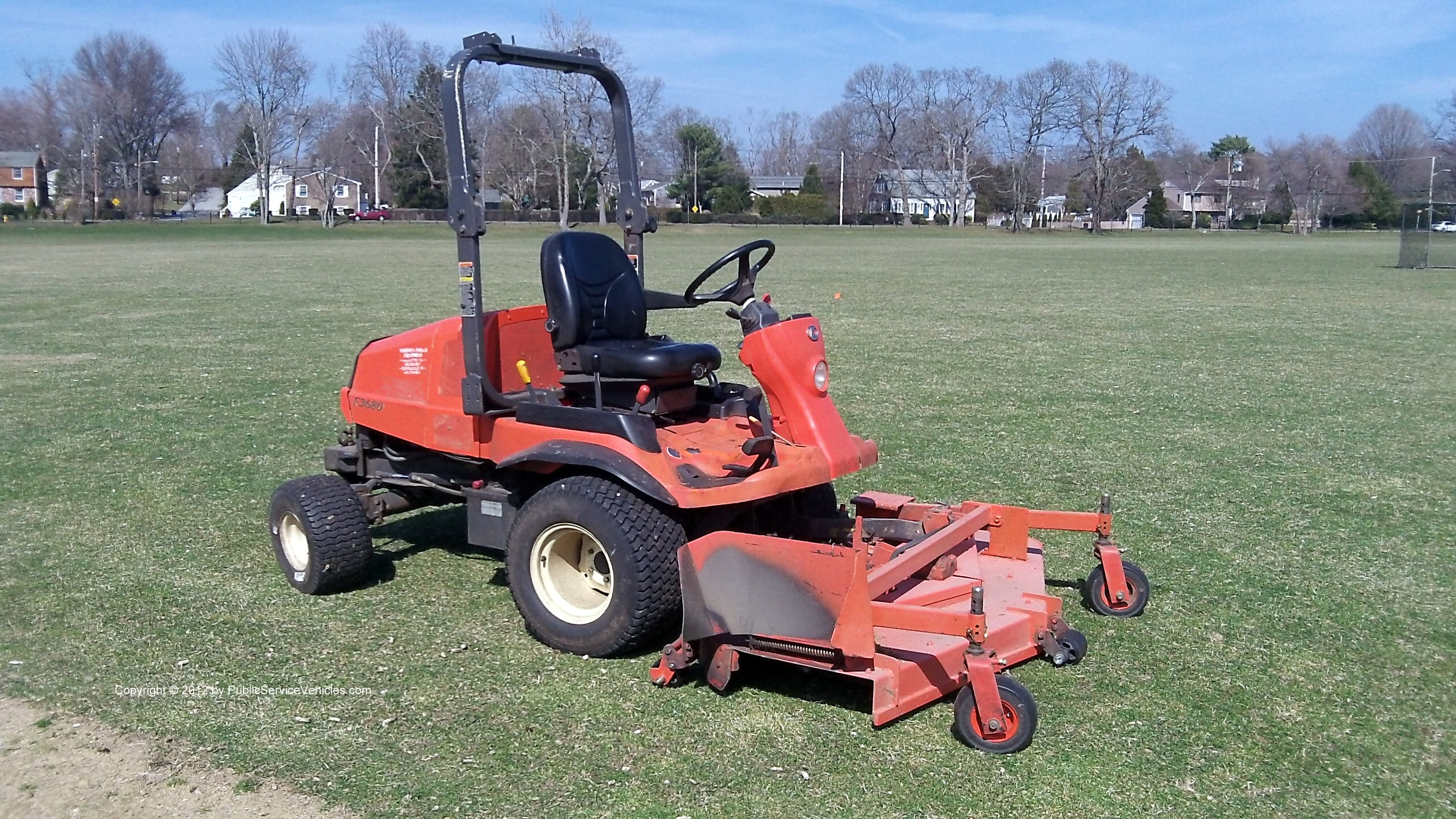 A photo  of Barrington Public Works
            Mower 177, a 2000-2010 Kubota Mower             taken by Kieran Egan