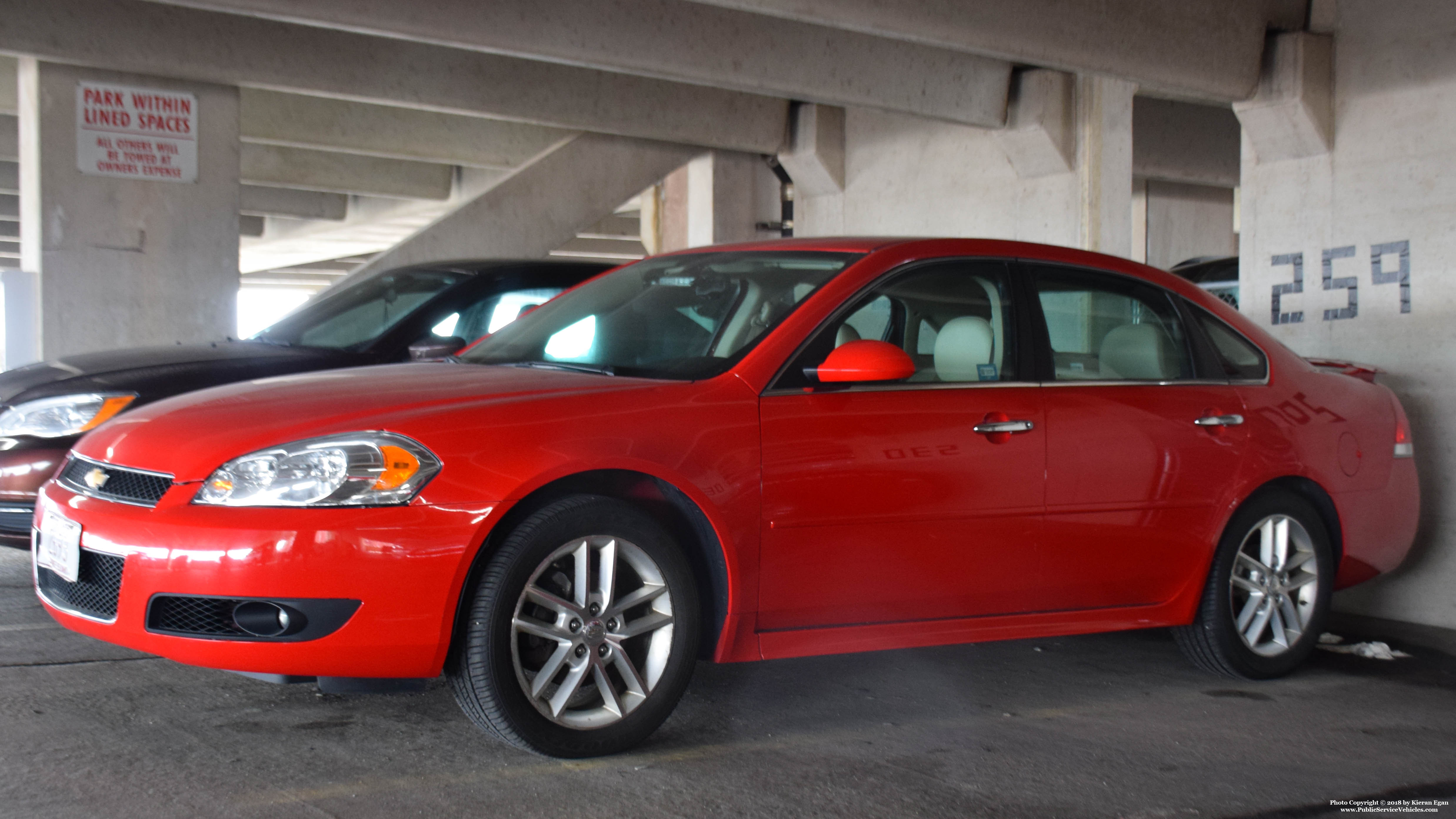 A photo  of Providence Fire
            Fire Prevention Vehicle, a 2006-2013 Chevrolet Impala             taken by Kieran Egan