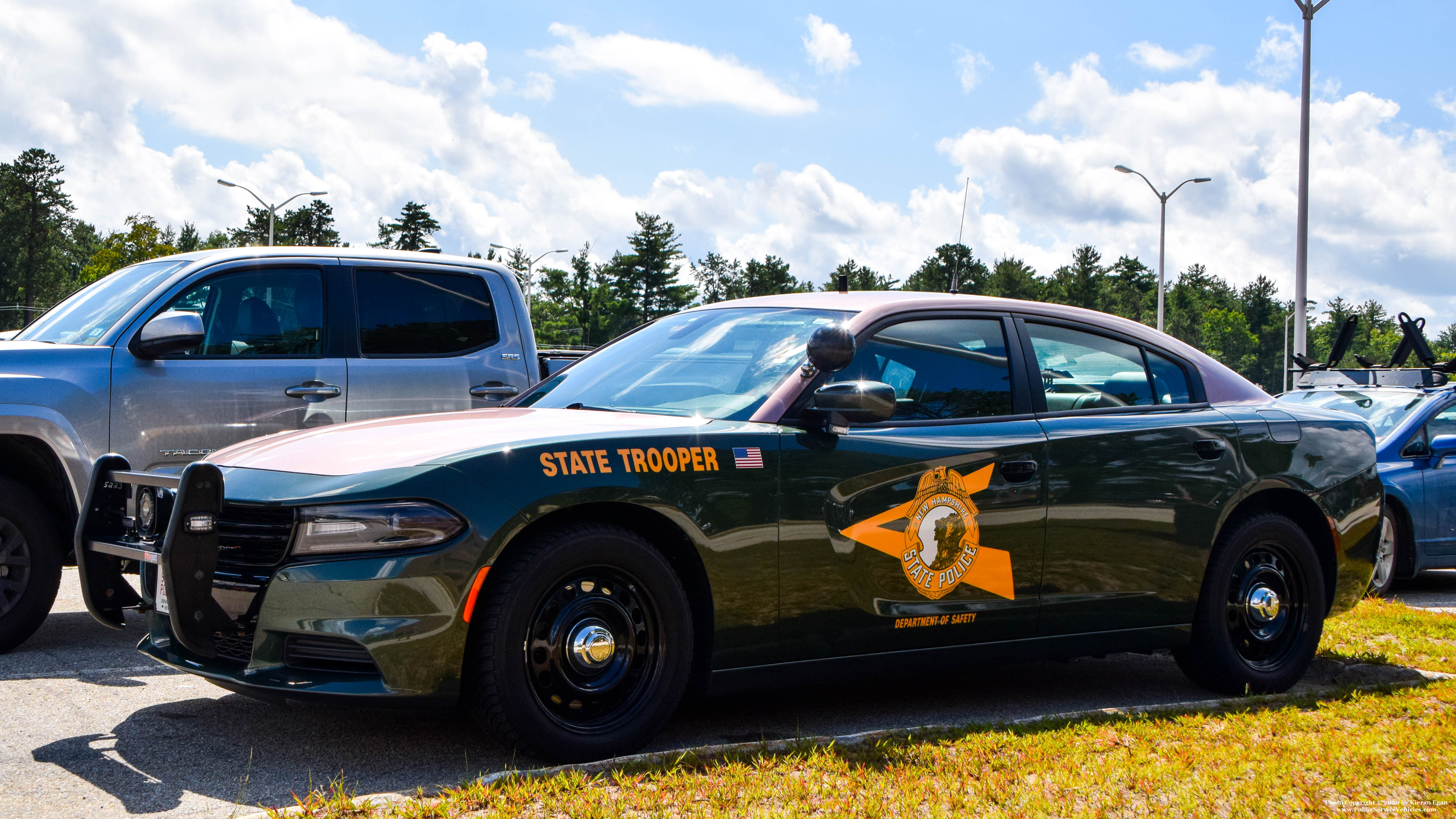 A photo  of New Hampshire State Police
            Cruiser 20, a 2015-2019 Dodge Charger             taken by Kieran Egan