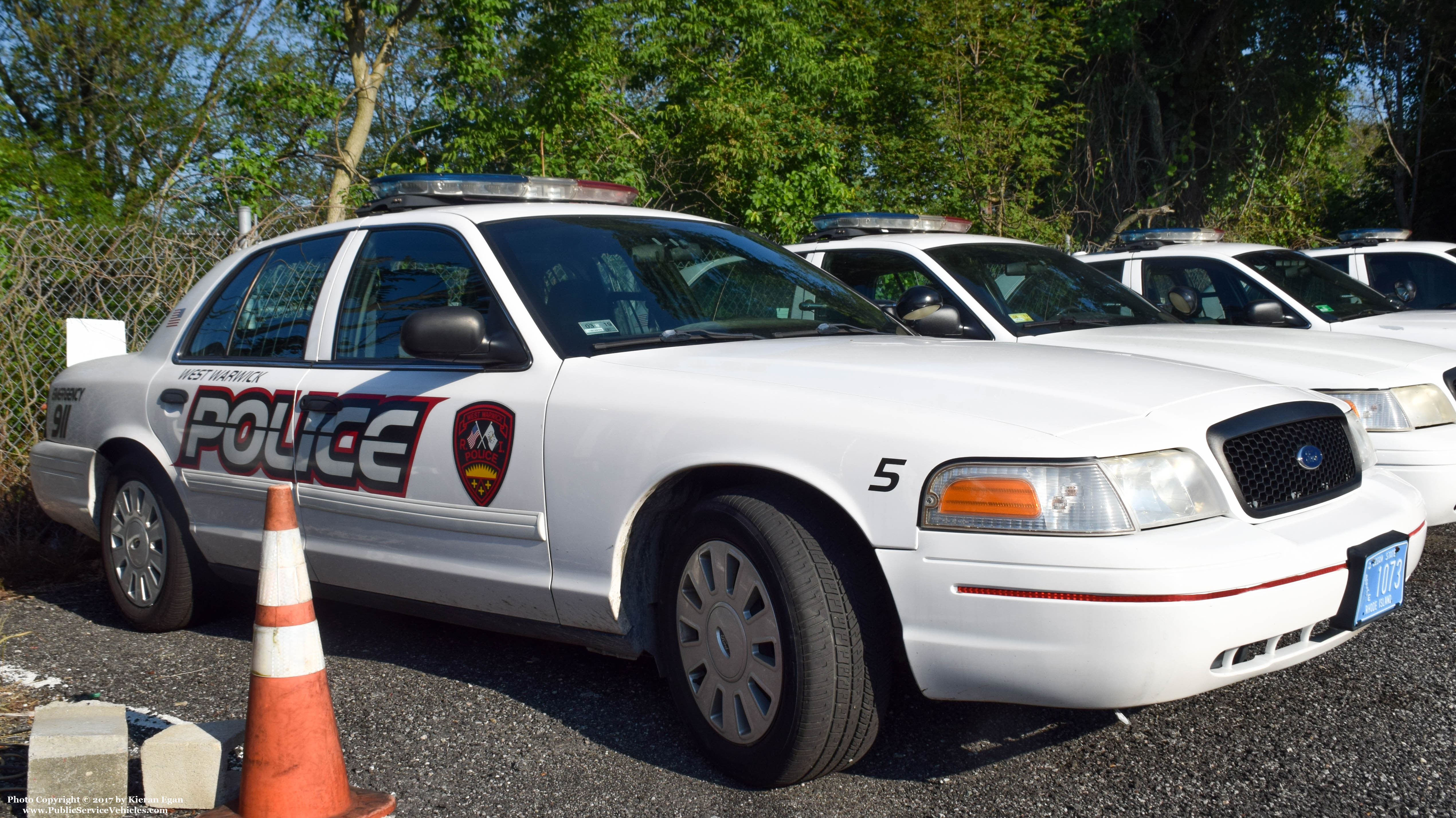 A photo  of West Warwick Police
            Car 5, a 2009 Ford Crown Victoria Police Interceptor             taken by Kieran Egan