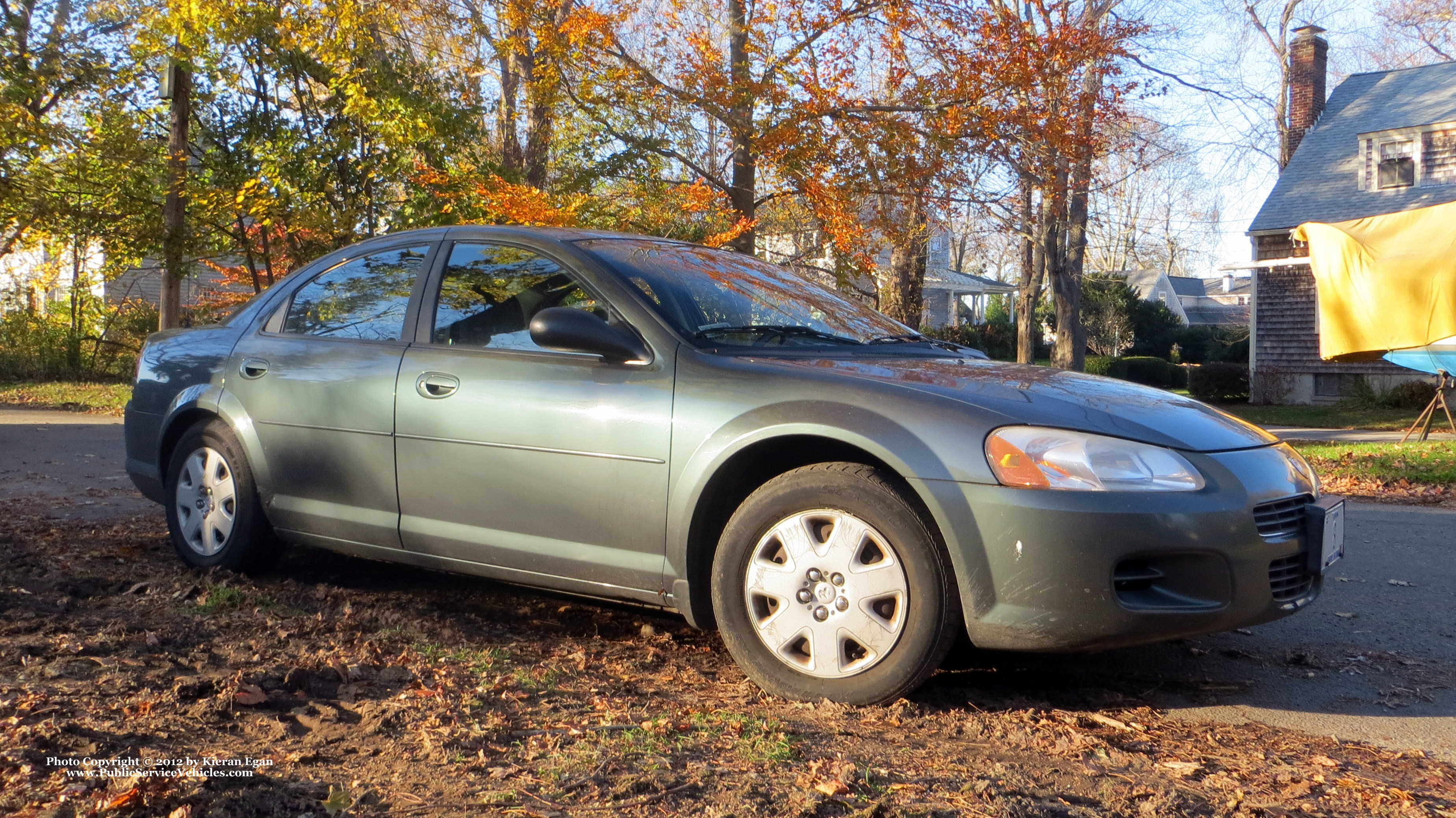 A photo  of Barrington Public Works
            Building Inspector, a 2002 Dodge Stratus SE             taken by Kieran Egan