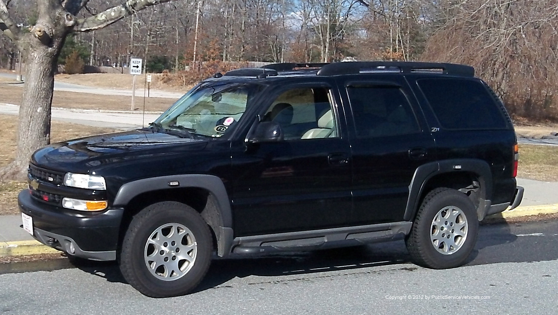 A photo  of Coventry Fire District
            Car 1, a 2000-2006 Chevrolet Tahoe             taken by Kieran Egan