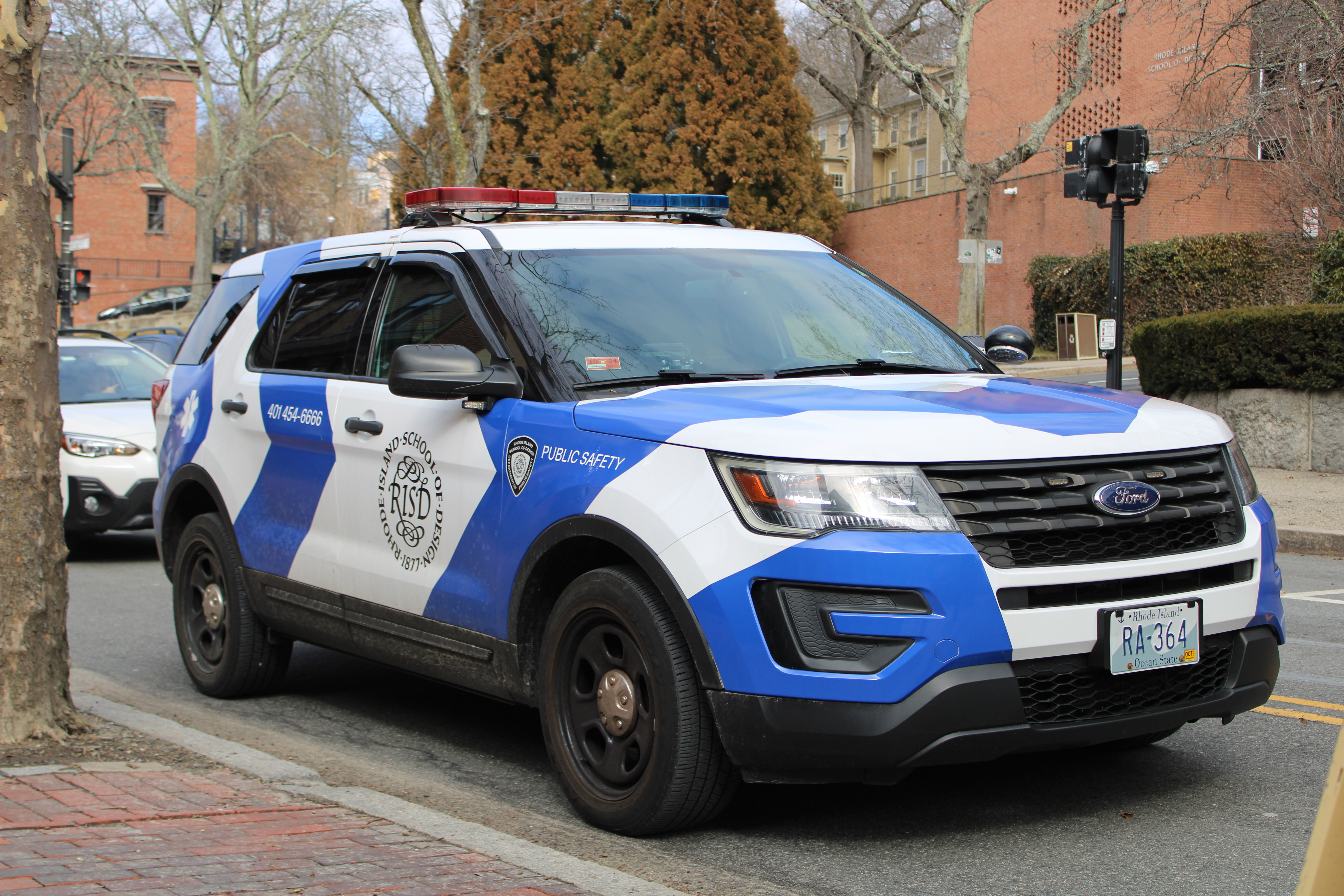 A photo  of Rhode Island School of Design Public Safety
            Car 16, a 2017 Ford Police Interceptor Utility             taken by @riemergencyvehicles