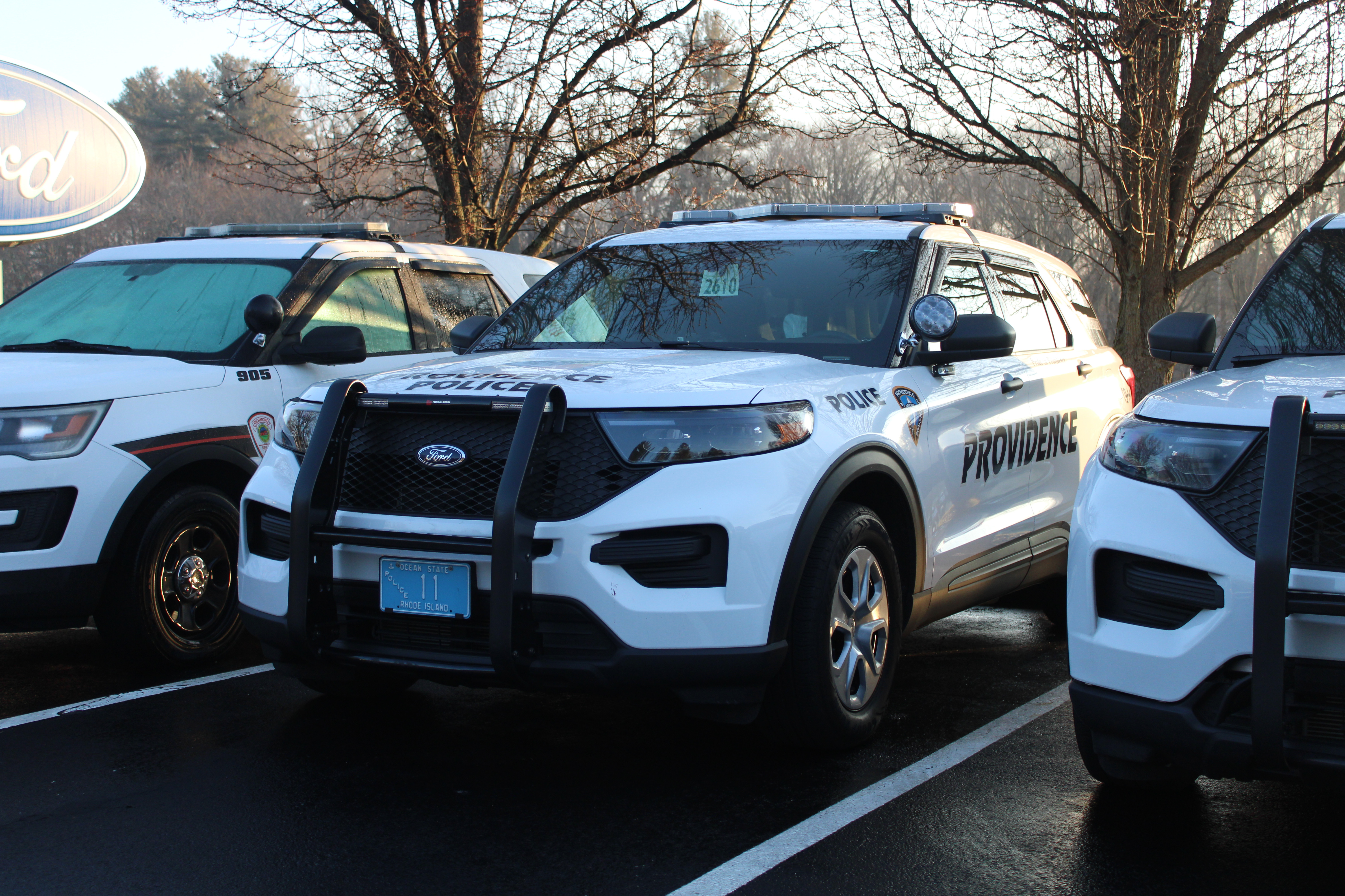 A photo  of Providence Police
            Cruiser 11, a 2020 Ford Police Interceptor Utility             taken by @riemergencyvehicles