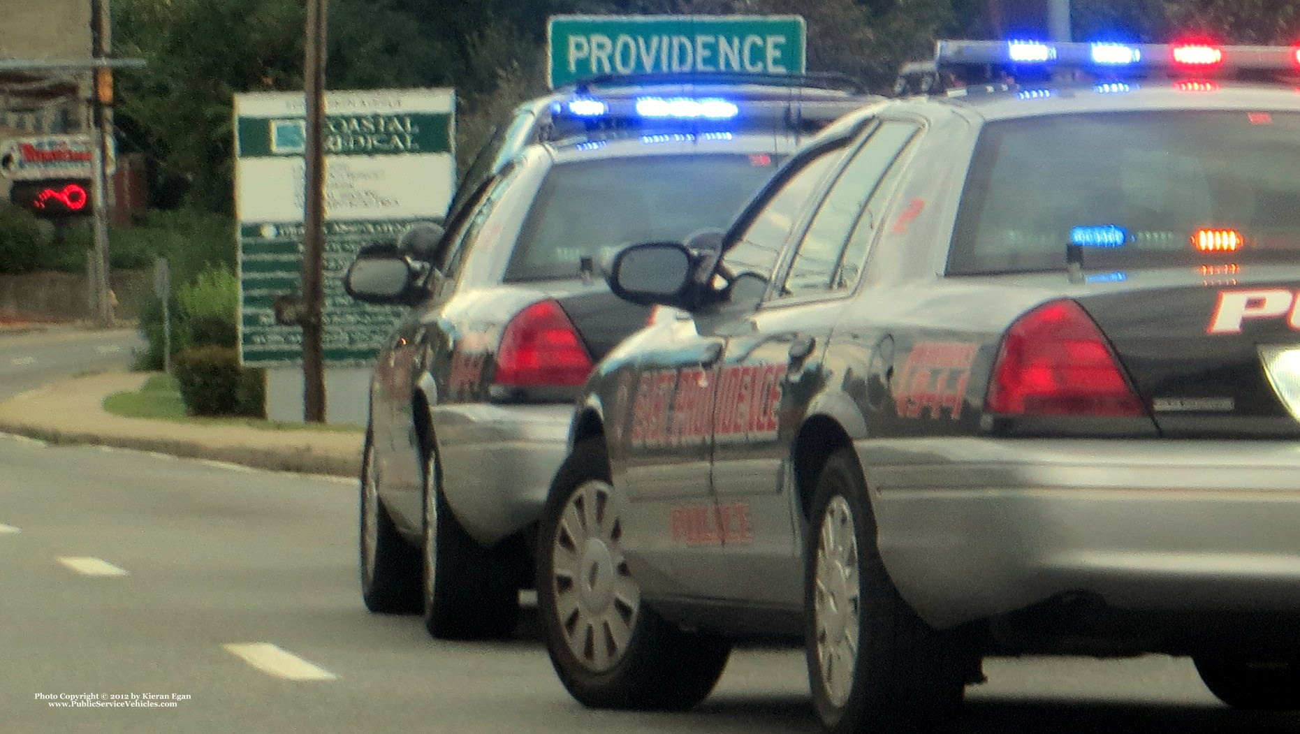 A photo  of East Providence Police
            Car 3, a 2011 Ford Crown Victoria Police Interceptor             taken by Kieran Egan