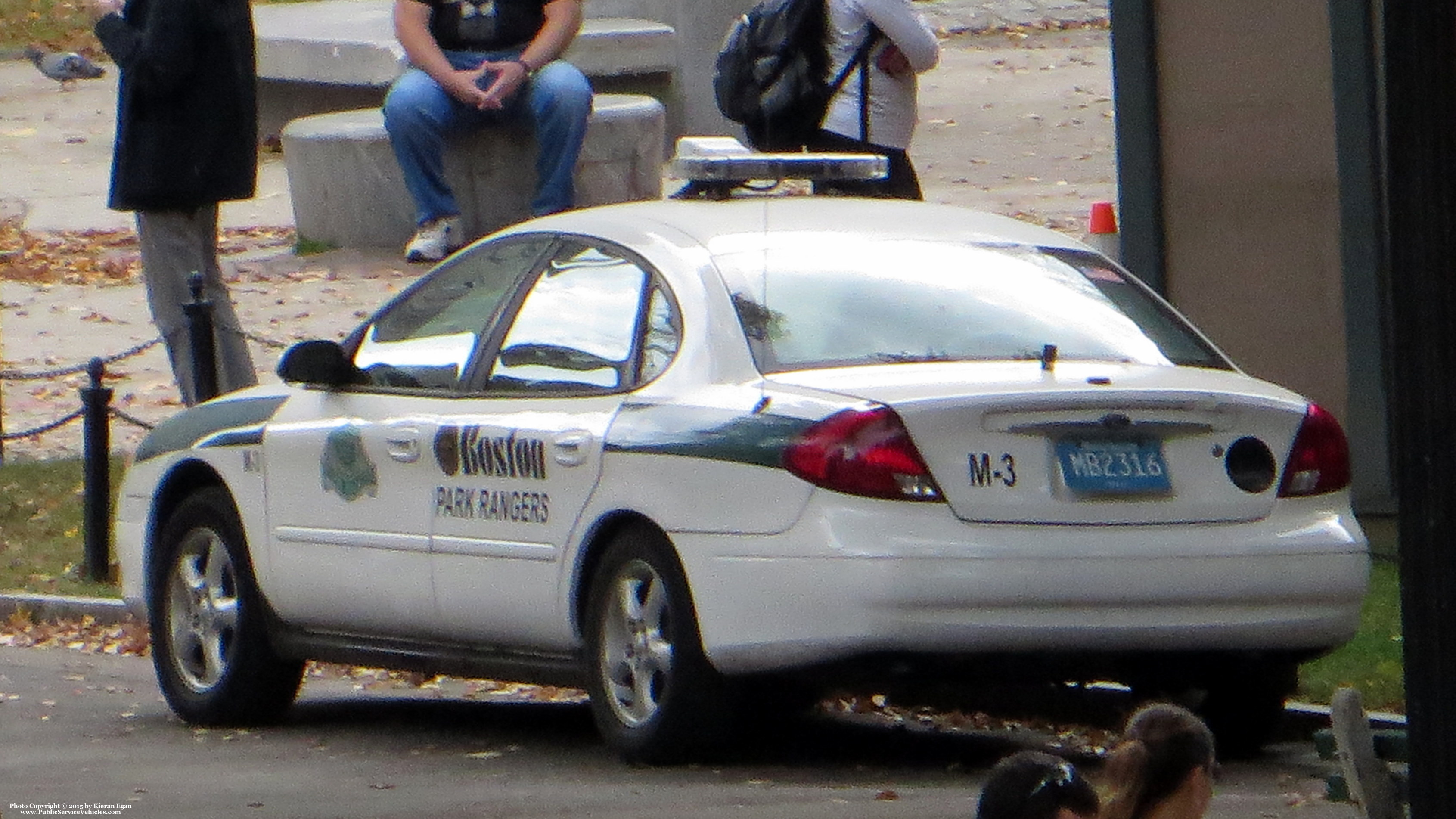 A photo  of Boston Parks & Recreation
            M-3, a 2001 Ford Taurus             taken by Kieran Egan