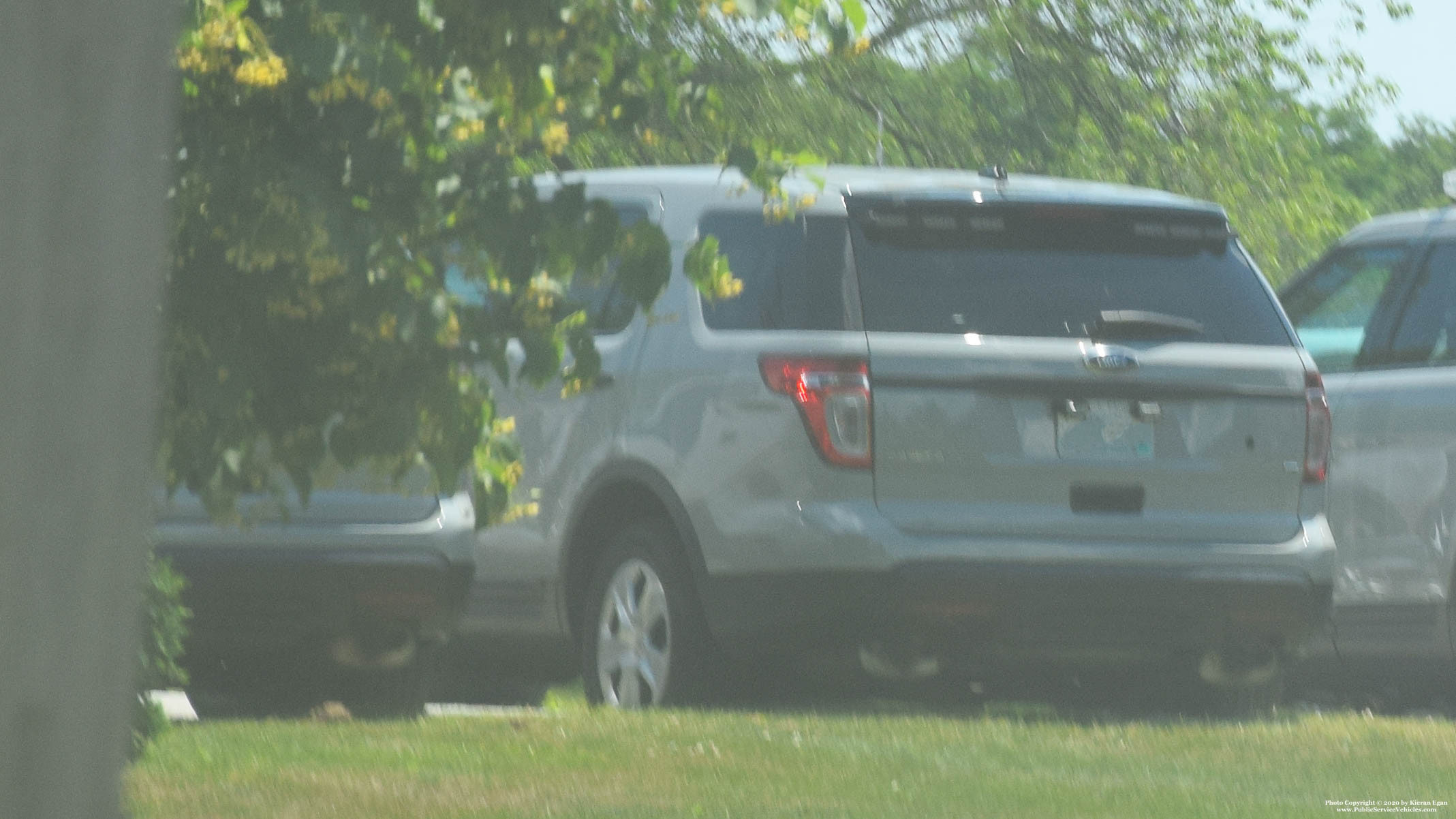 A photo  of Rhode Island State Police
            Unmarked Unit, a 2013-2015 Ford Police Interceptor Utility             taken by Kieran Egan