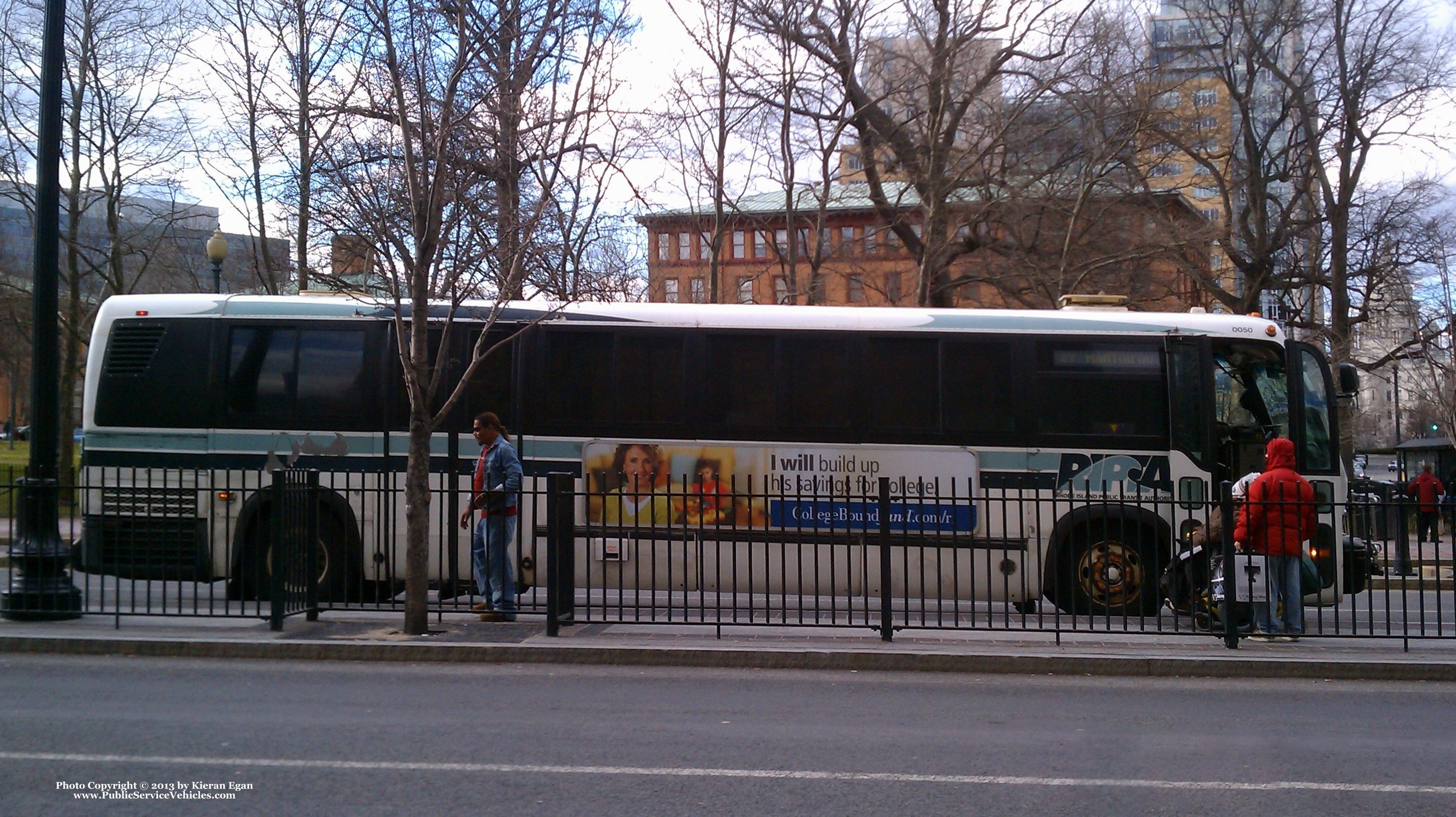 A photo  of Rhode Island Public Transit Authority
            Bus 0050, a 2000 Nova Bus RTS T82VN             taken by Kieran Egan