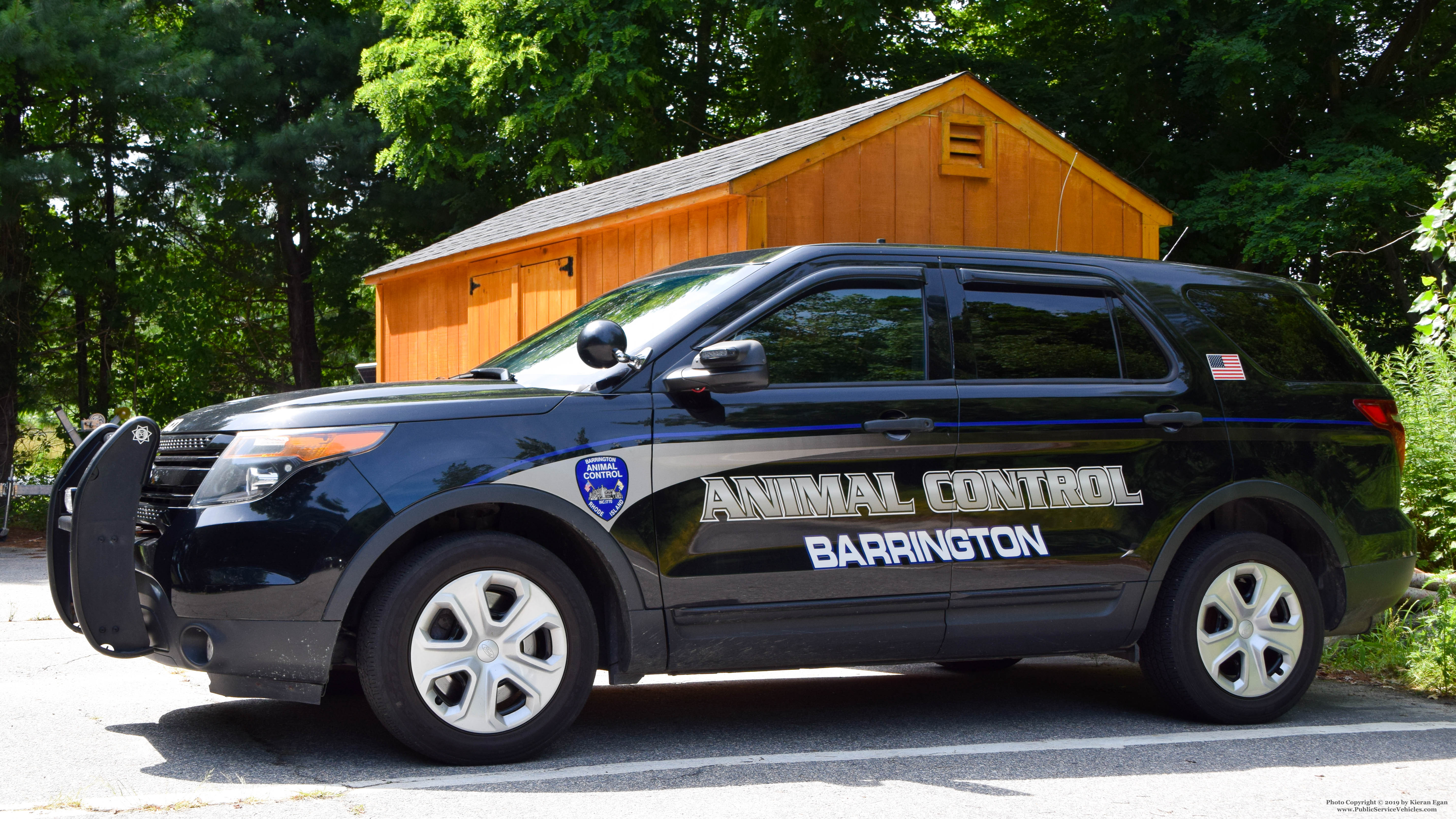 A photo of Barrington Police
Car 14, a 2014 Ford Police Interceptor Utility taken by Kieran Egan