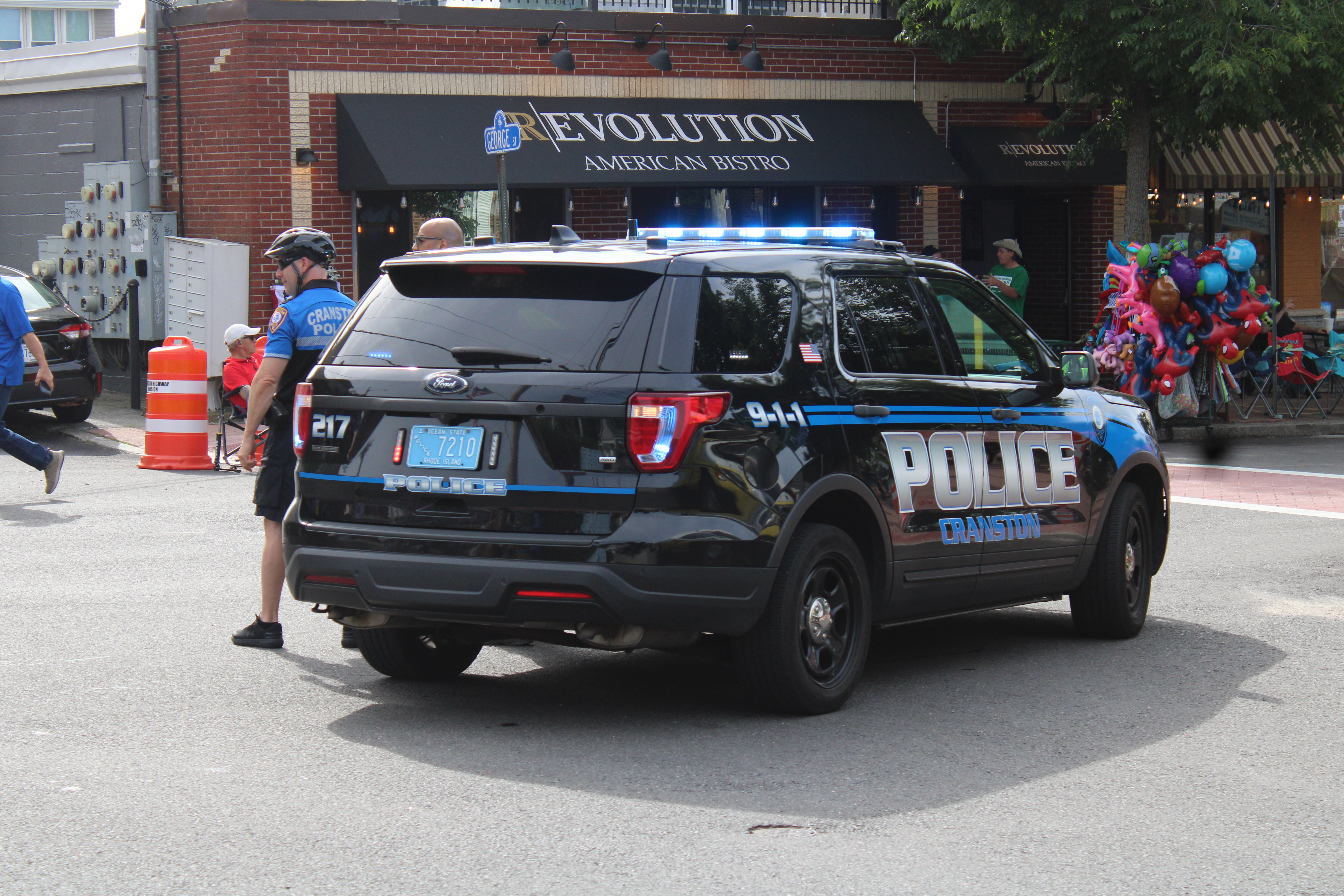 A photo  of Cranston Police
            Cruiser 217, a 2019 Chevrolet Impala             taken by @riemergencyvehicles