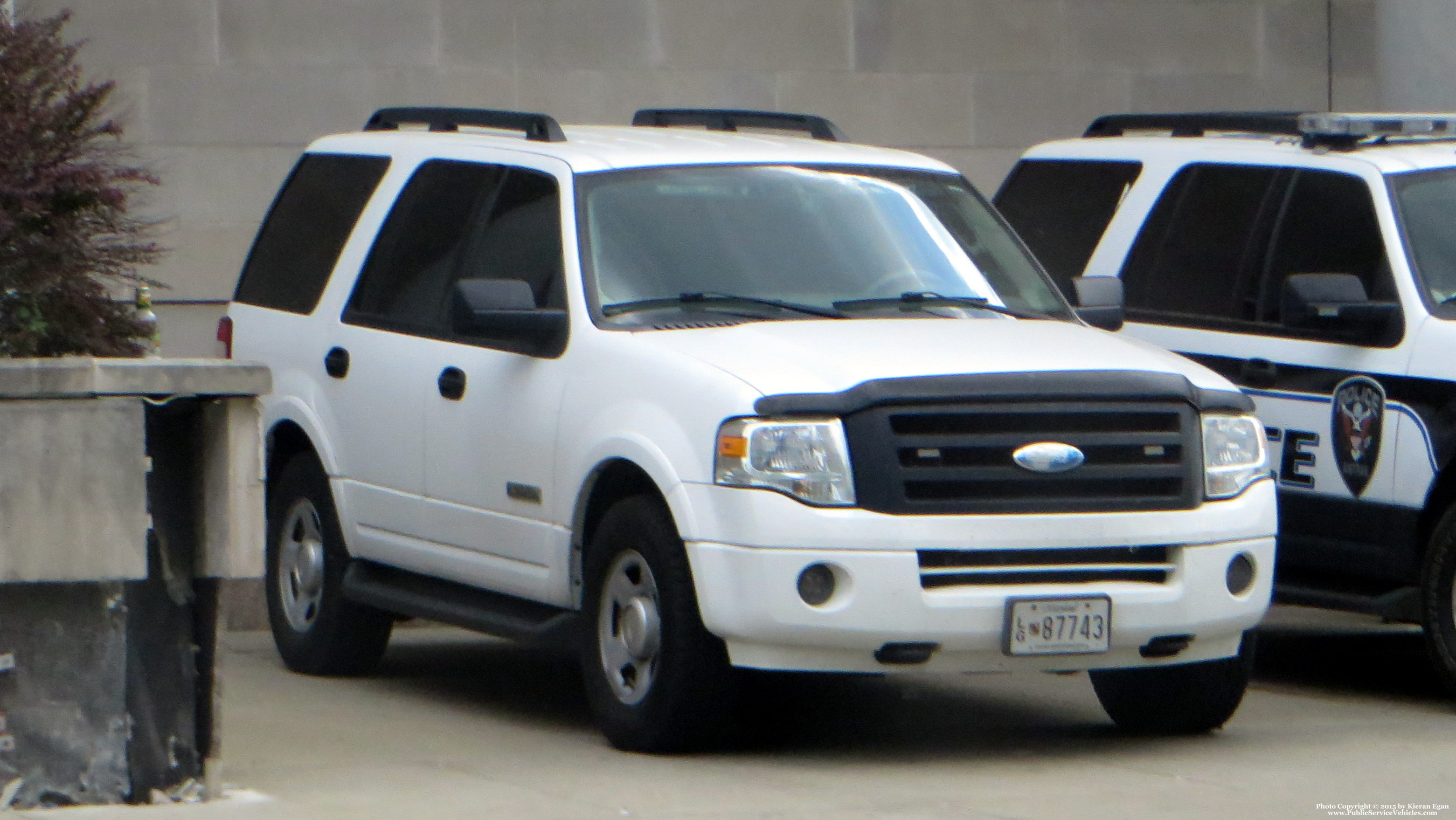 A photo  of Amtrak Police
            Unmarked Unit, a 2007-2014 Ford Expedition             taken by Kieran Egan