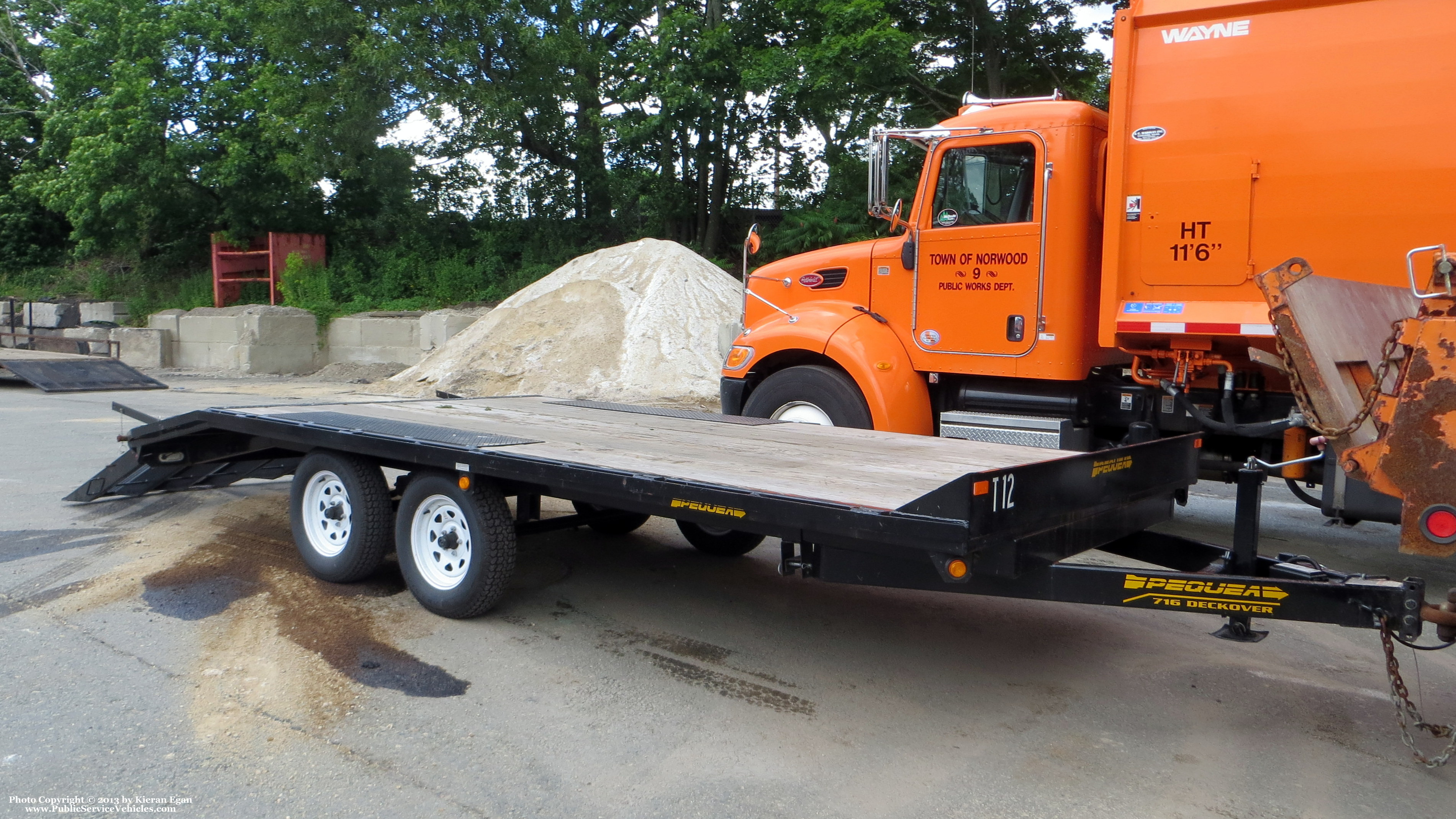 A photo  of Norwood Public Works
            Trailer 12, a 1990 Trailer             taken by Kieran Egan