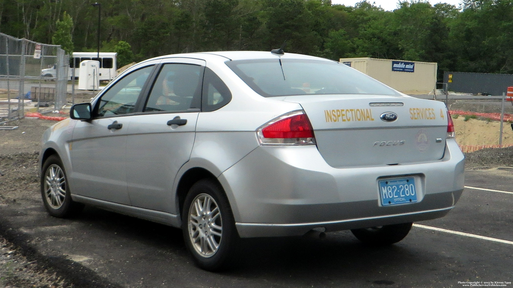 A photo  of Dennis Inspectional Services
            Car 4, a 2011 Ford Focus             taken by Kieran Egan