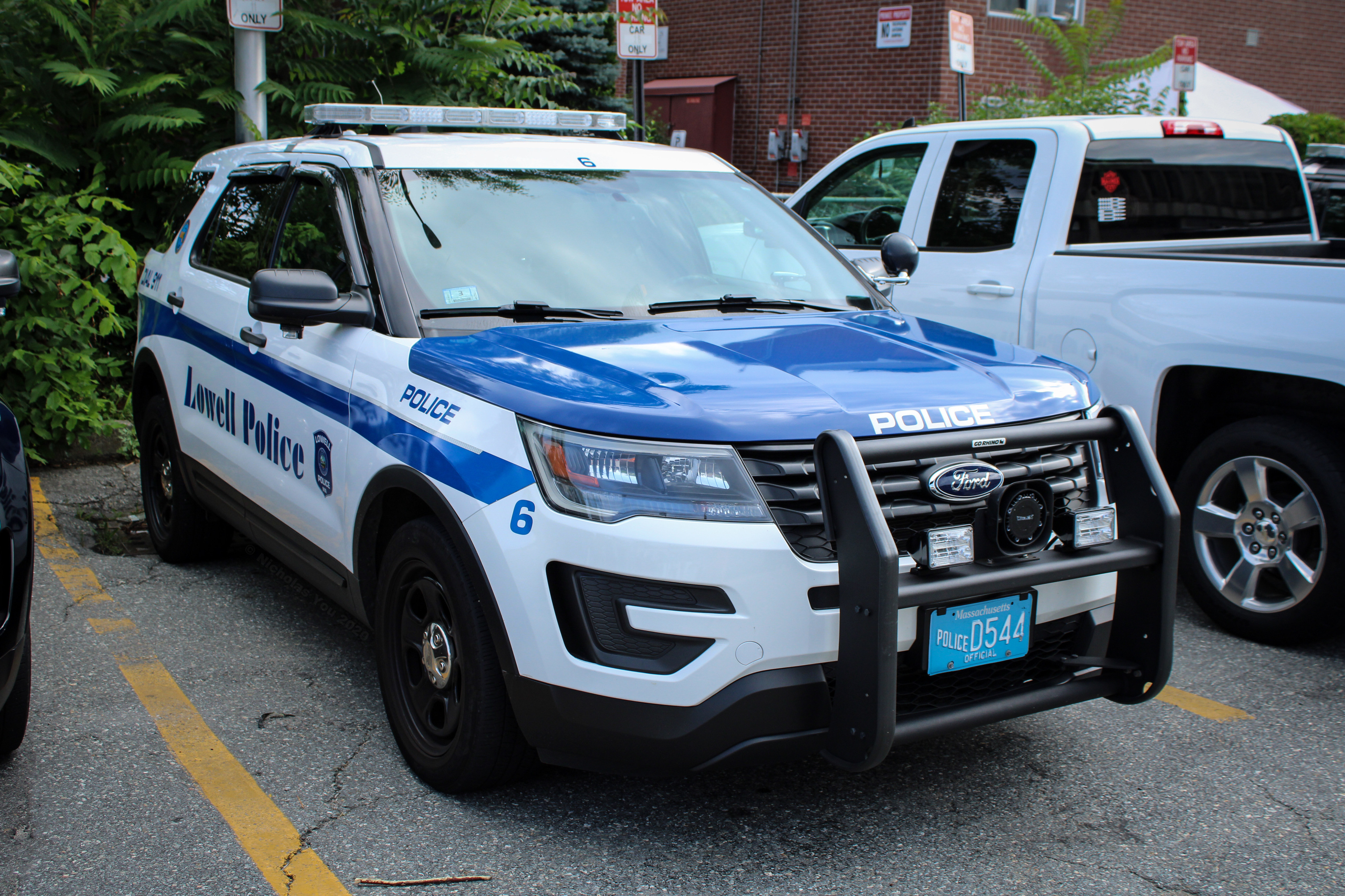 A photo  of Lowell Police
            Car 6, a 2017 Ford Police Interceptor Utility             taken by Nicholas You