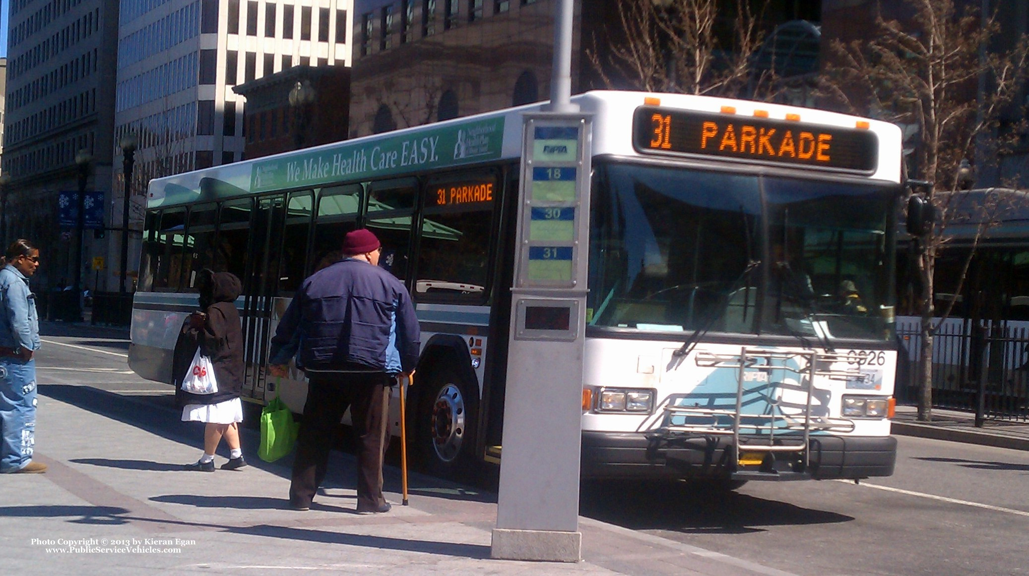 A photo  of Rhode Island Public Transit Authority
            Bus 0926, a 2009 Gillig Low Floor             taken by Kieran Egan