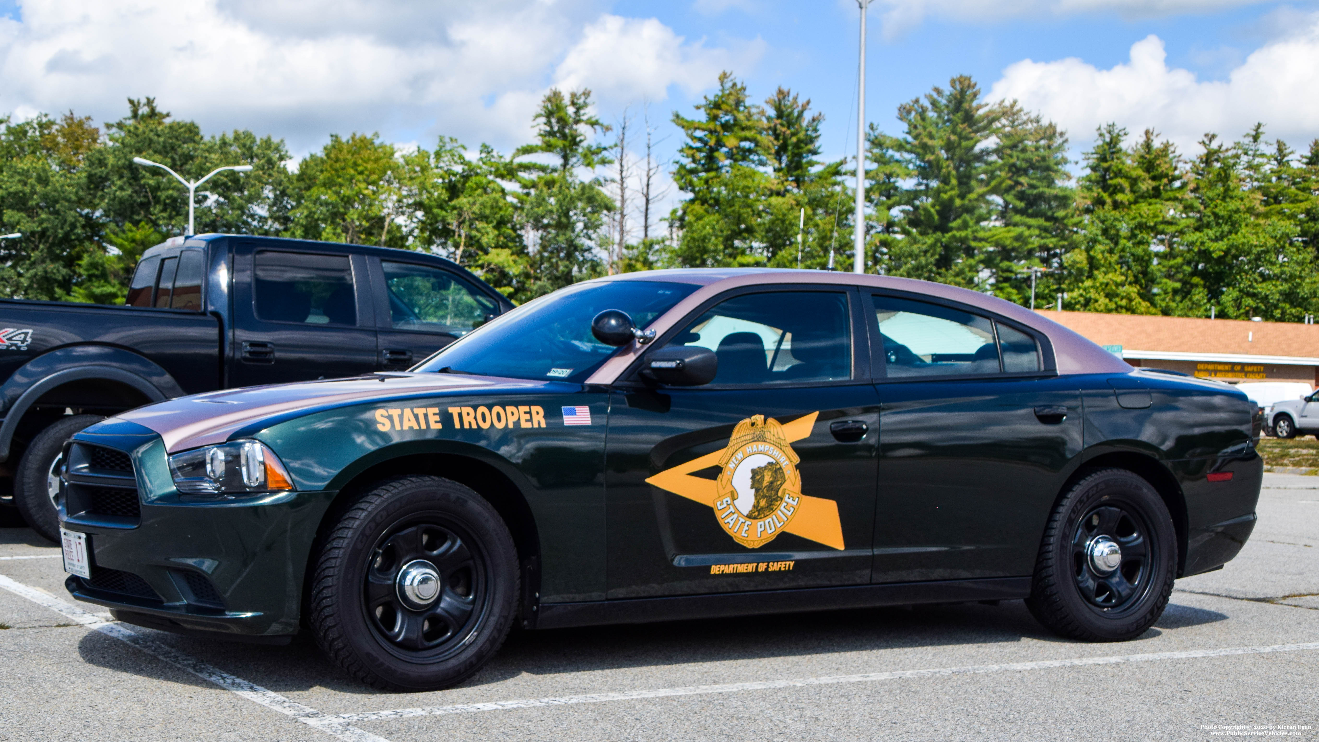 A photo  of New Hampshire State Police
            Cruiser 17, a 2011-2014 Dodge Charger             taken by Kieran Egan