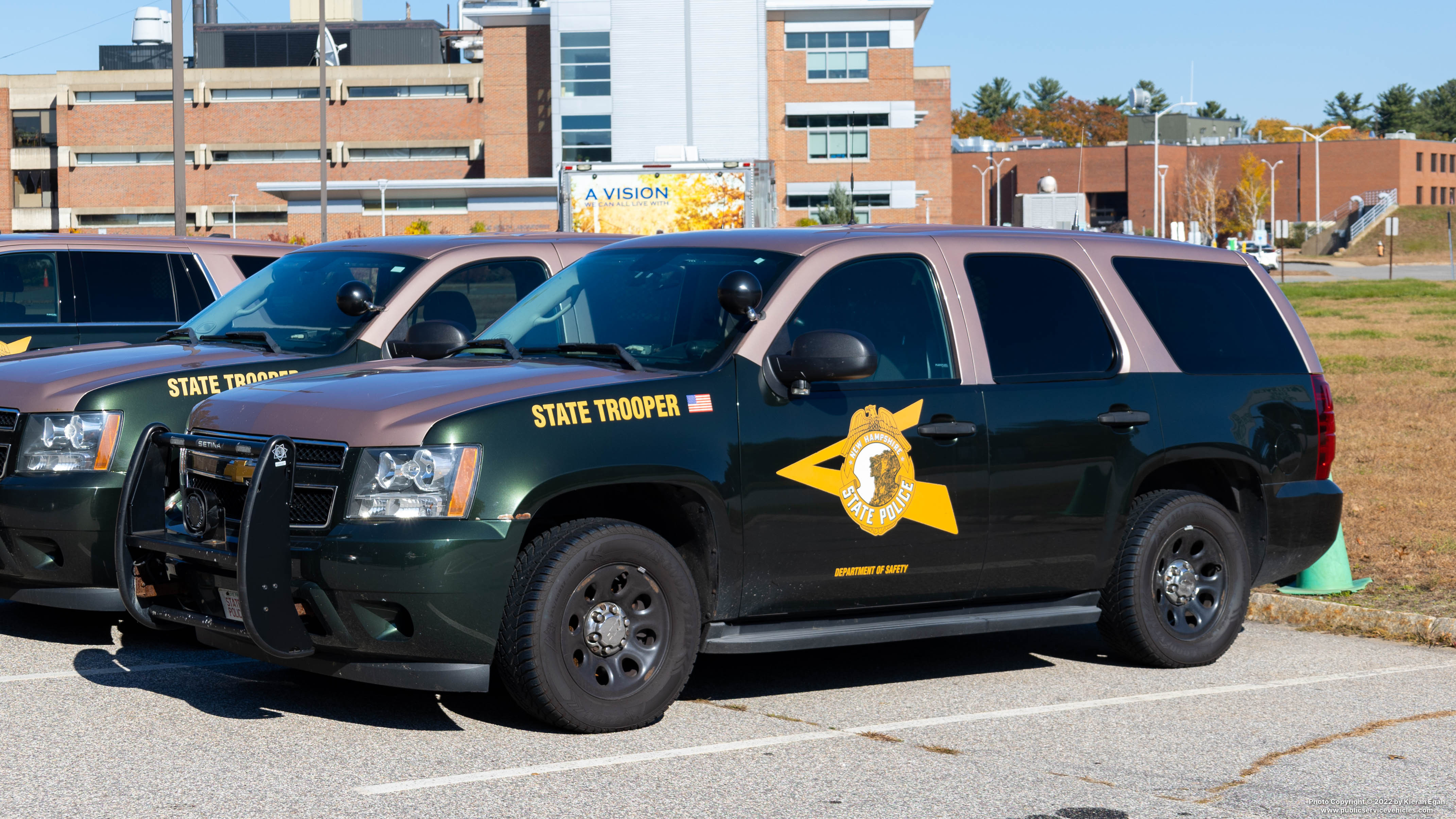 A photo  of New Hampshire State Police
            Cruiser 794, a 2007-2013 Chevrolet Tahoe             taken by Kieran Egan