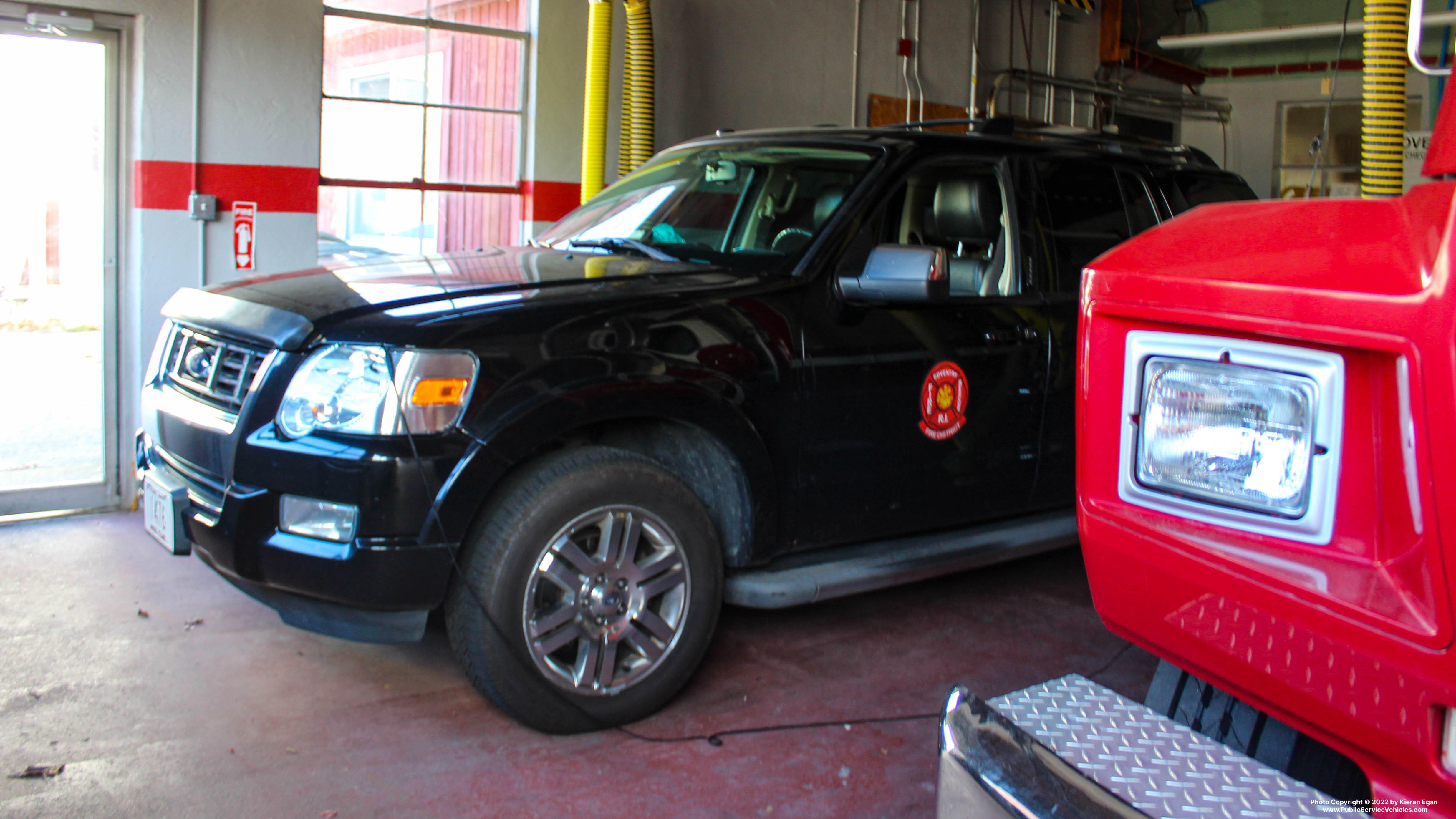 A photo  of Coventry Fire District
            Command Unit, a 2006-2010 Ford Explorer             taken by Kieran Egan