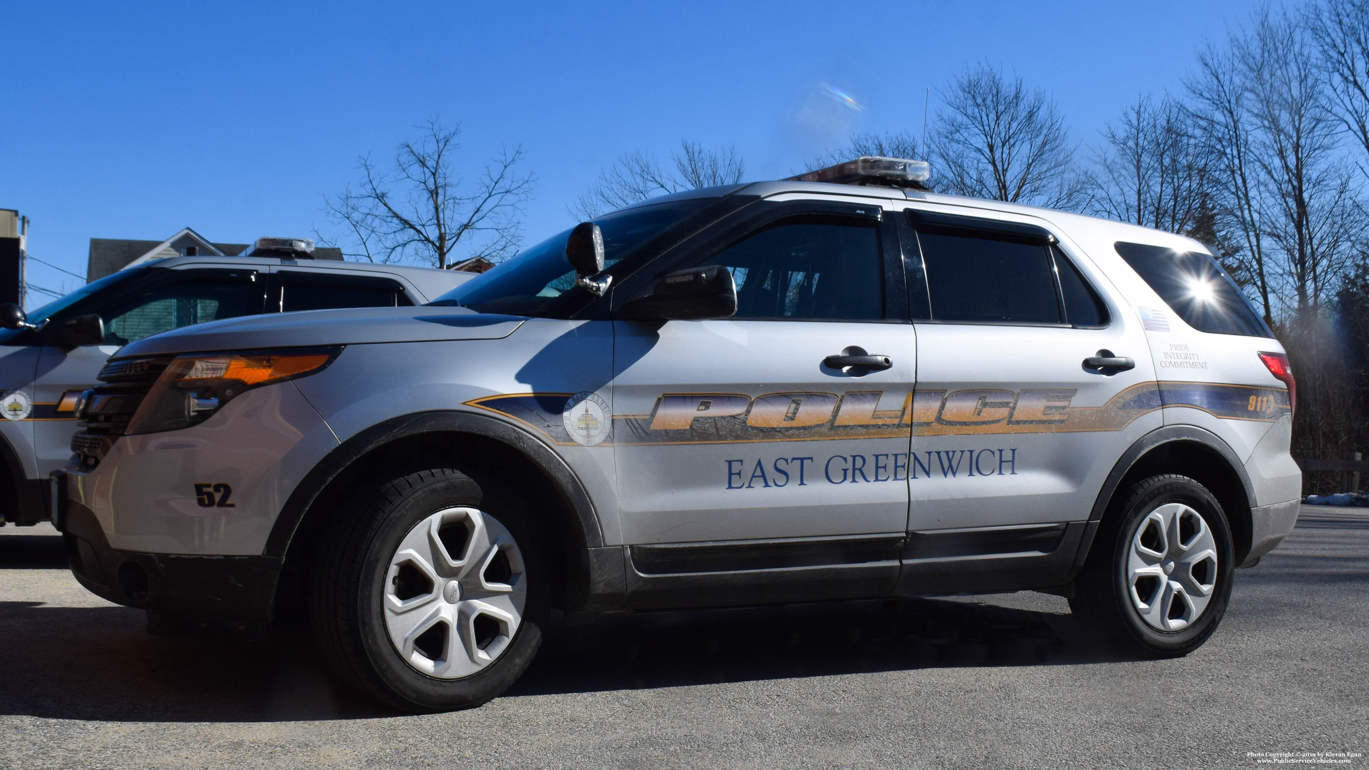 A photo  of East Greenwich Police
            Cruiser 1252, a 2015 Ford Police Interceptor Utility/2015 Ford Police Interceptor Utility             taken by Kieran Egan