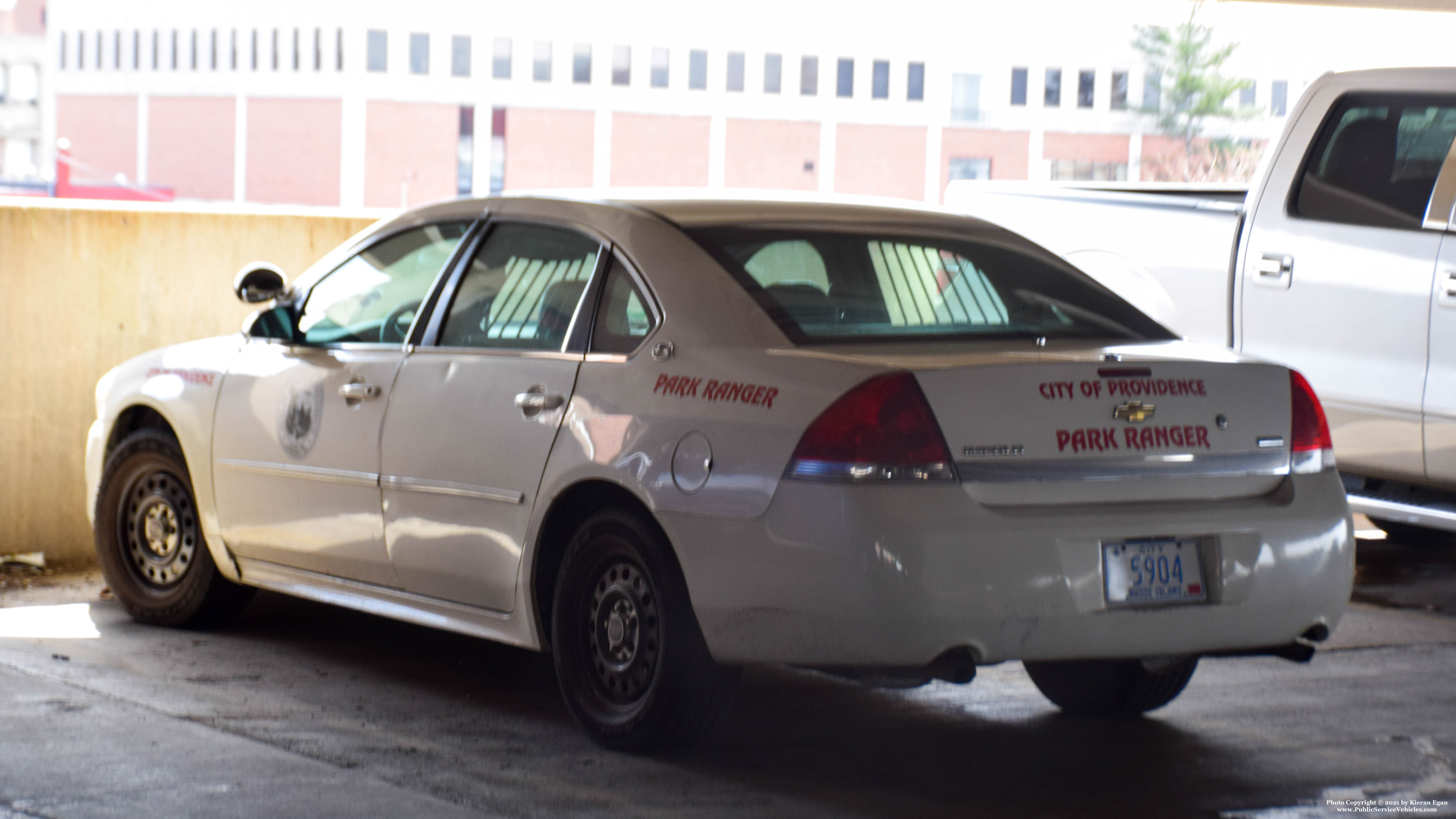 A photo  of Providence Park Ranger
            Car 5904, a 2006-2013 Chevrolet Impala             taken by Kieran Egan