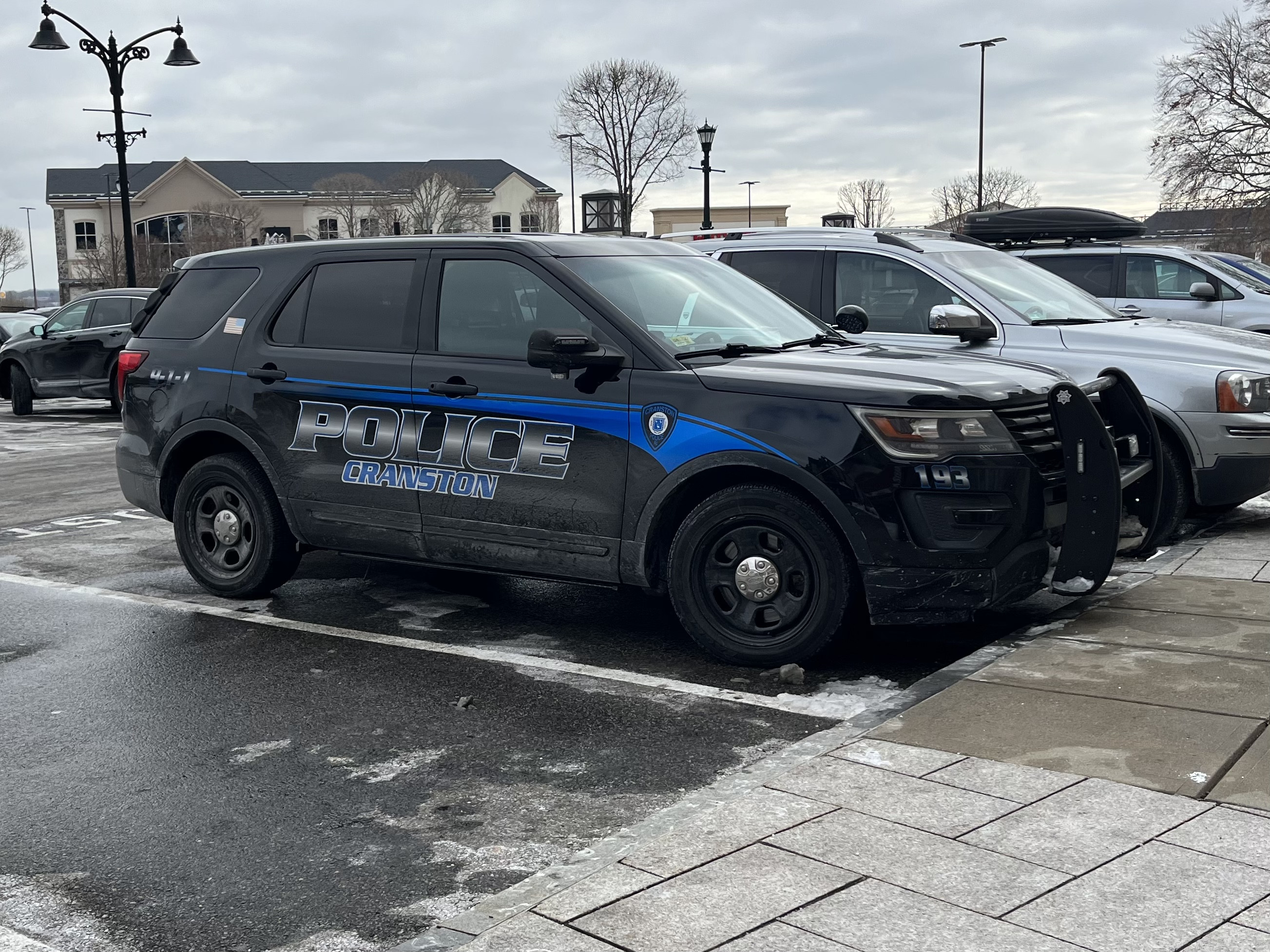 A photo  of Cranston Police
            Cruiser 193, a 2016-2017 Ford Police Interceptor Utility             taken by @riemergencyvehicles