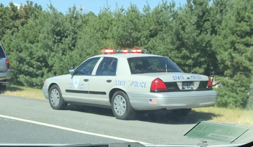 A photo  of Rhode Island State Police
            Cruiser 110, a 2006-2008 Ford Crown Victoria Police Interceptor             taken by @riemergencyvehicles