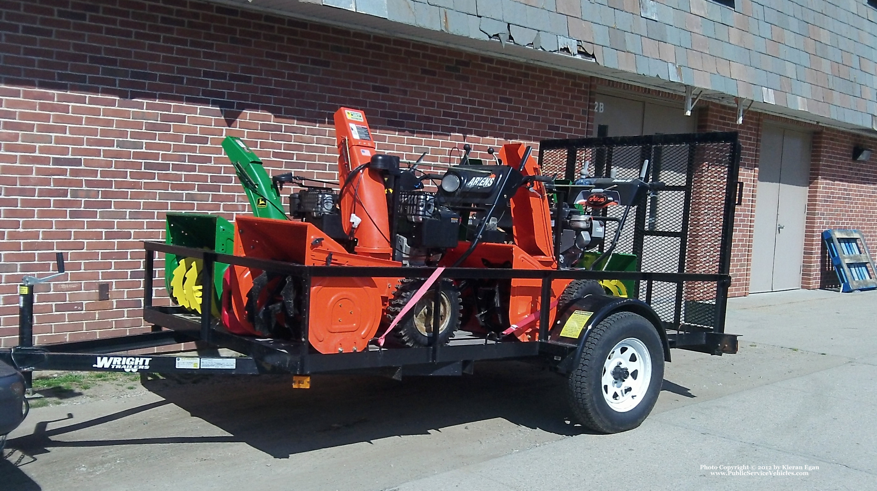 A photo  of Barrington Public Schools
            Trailer, a 2000-2012 Wright Trailer             taken by Kieran Egan