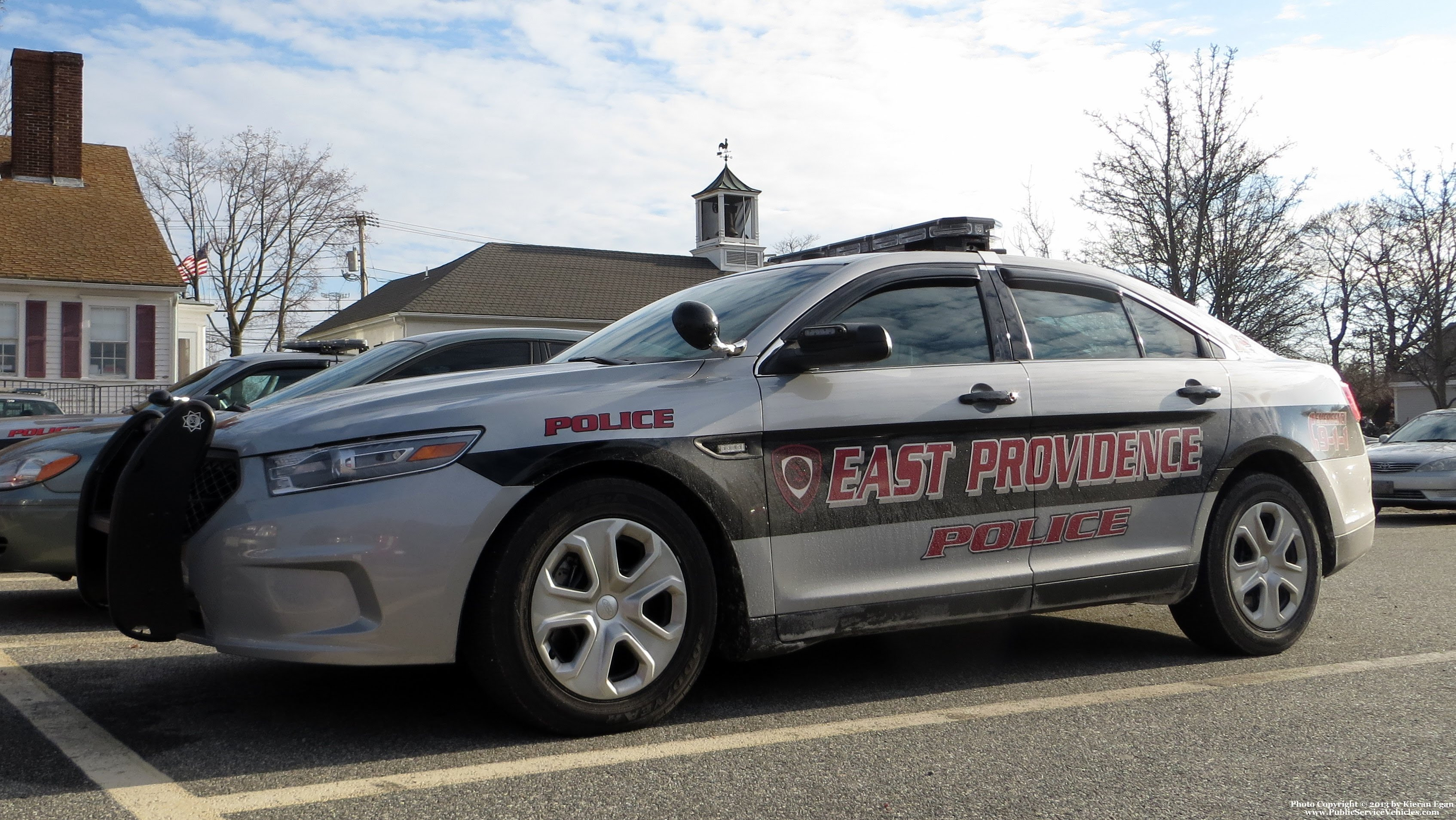 A photo  of East Providence Police
            Car 12, a 2013 Ford Police Interceptor Sedan             taken by Kieran Egan