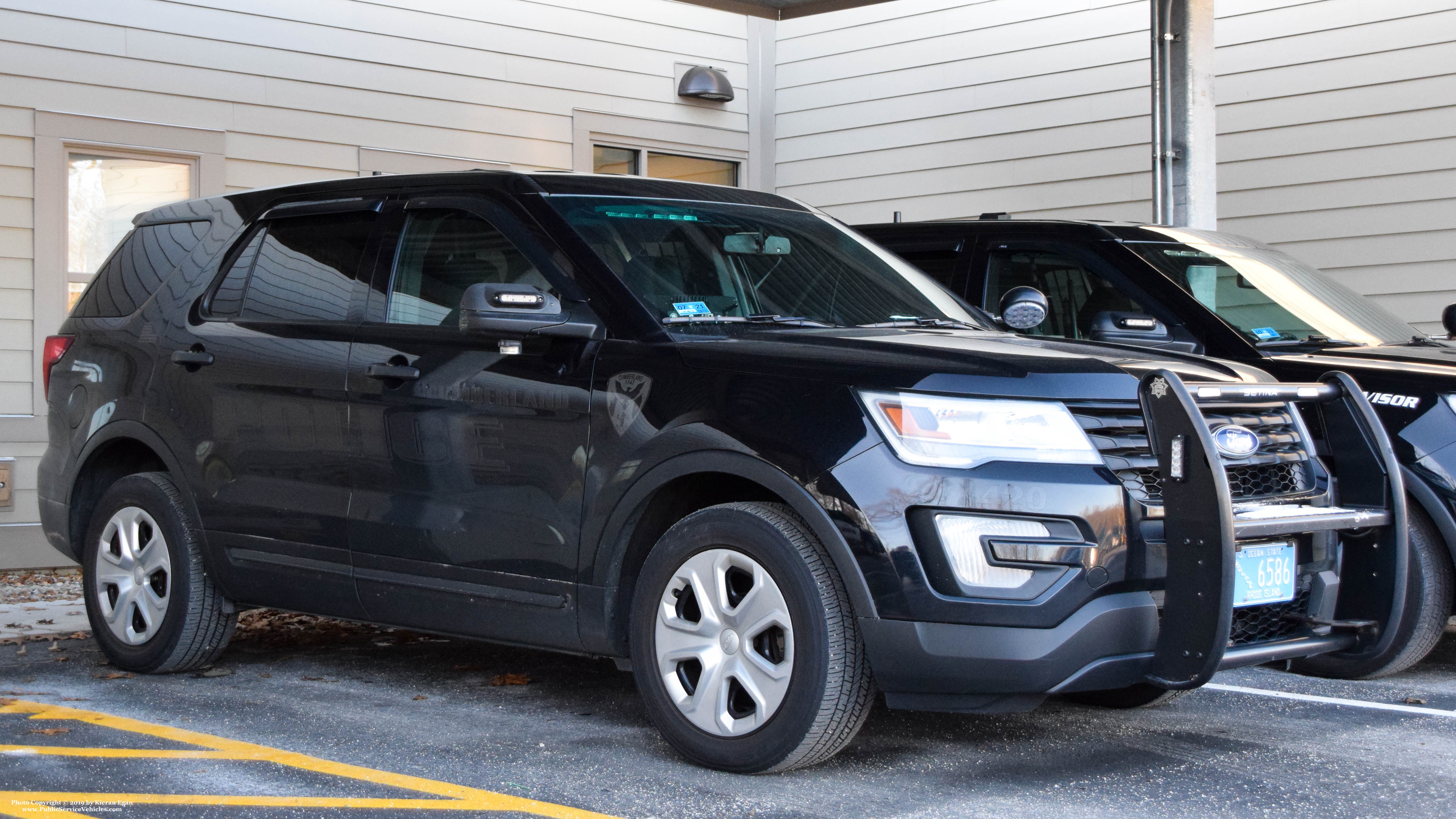 A photo  of Cumberland Police
            Cruiser 420, a 2016-2018 Ford Police Interceptor             taken by Kieran Egan