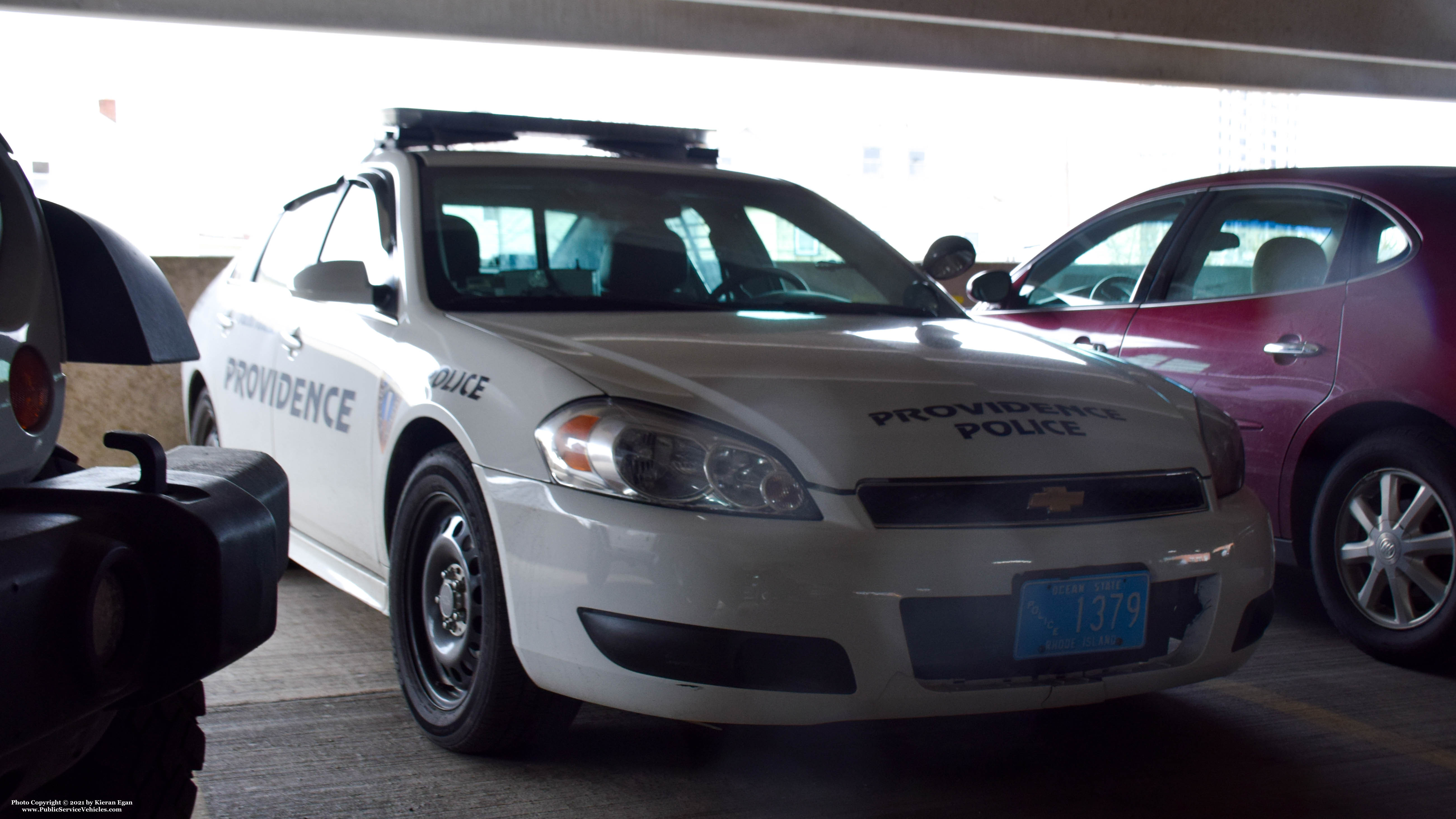 A photo  of Providence Police
            Cruiser 1379, a 2006-2013 Chevrolet Impala             taken by Kieran Egan