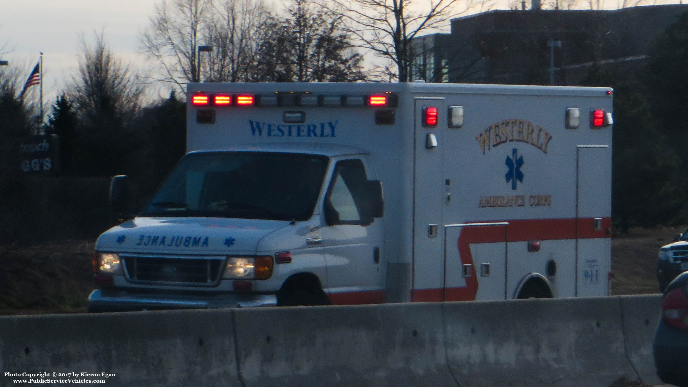 A photo  of Westerly Ambulance Corps
            Ambulance 752, a 2006 Ford E-450             taken by Kieran Egan