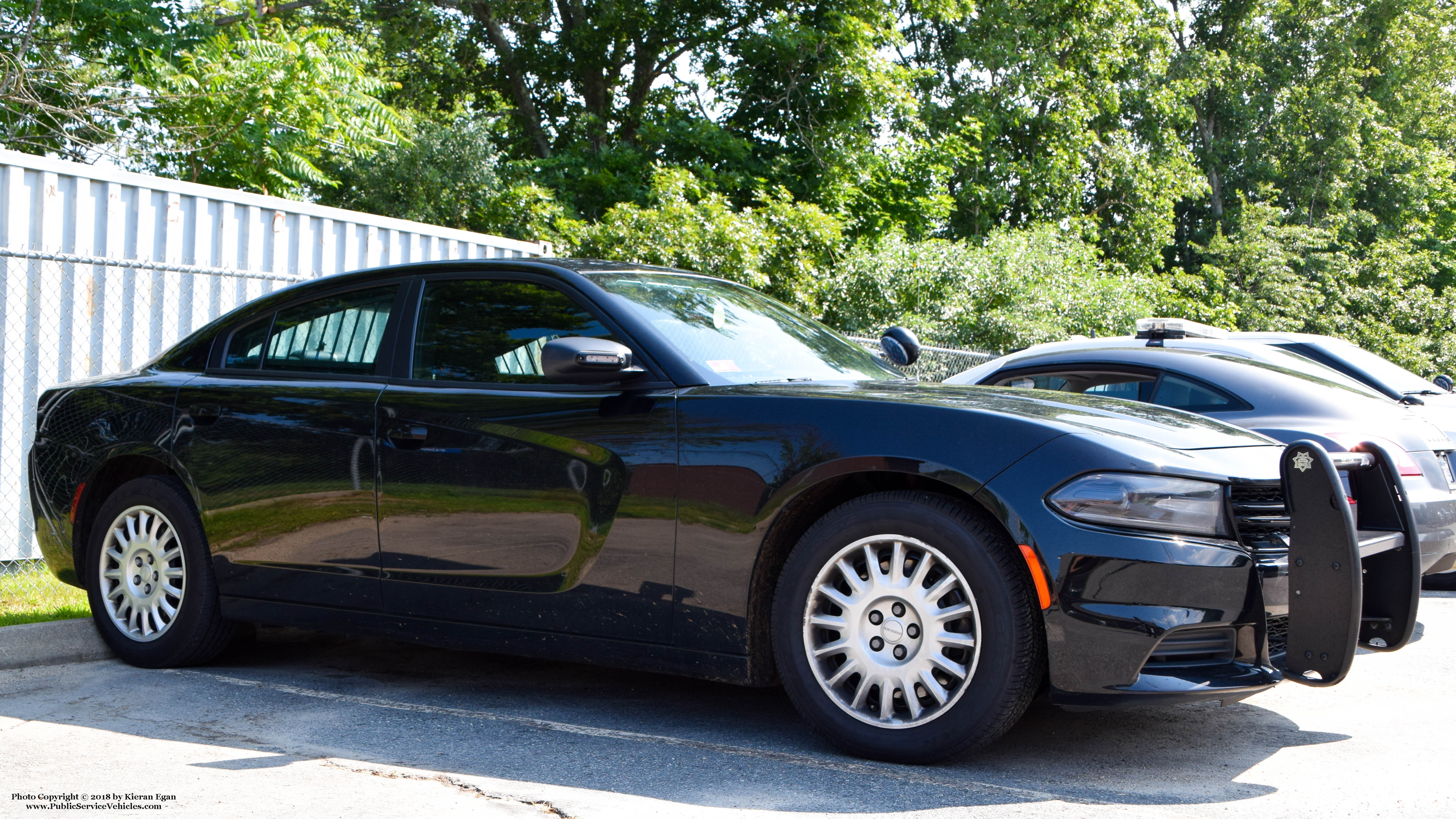 A photo  of Burrillville Police
            Cruiser 872, a 2018 Dodge Charger             taken by Kieran Egan