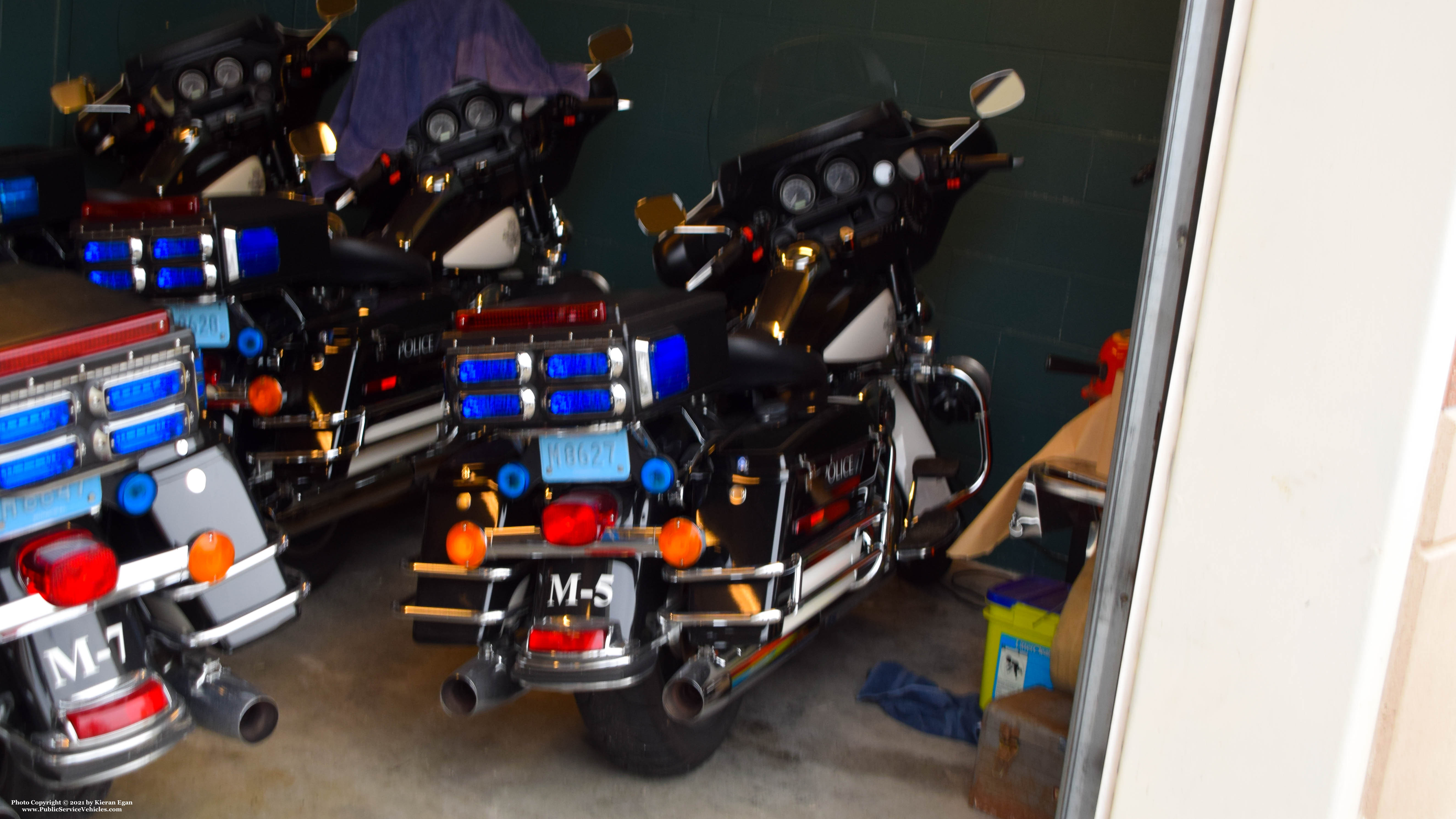 A photo  of Fall River Police
            Motorcycle 5, a 2013 Harley-Davidson Electra Glide             taken by Kieran Egan