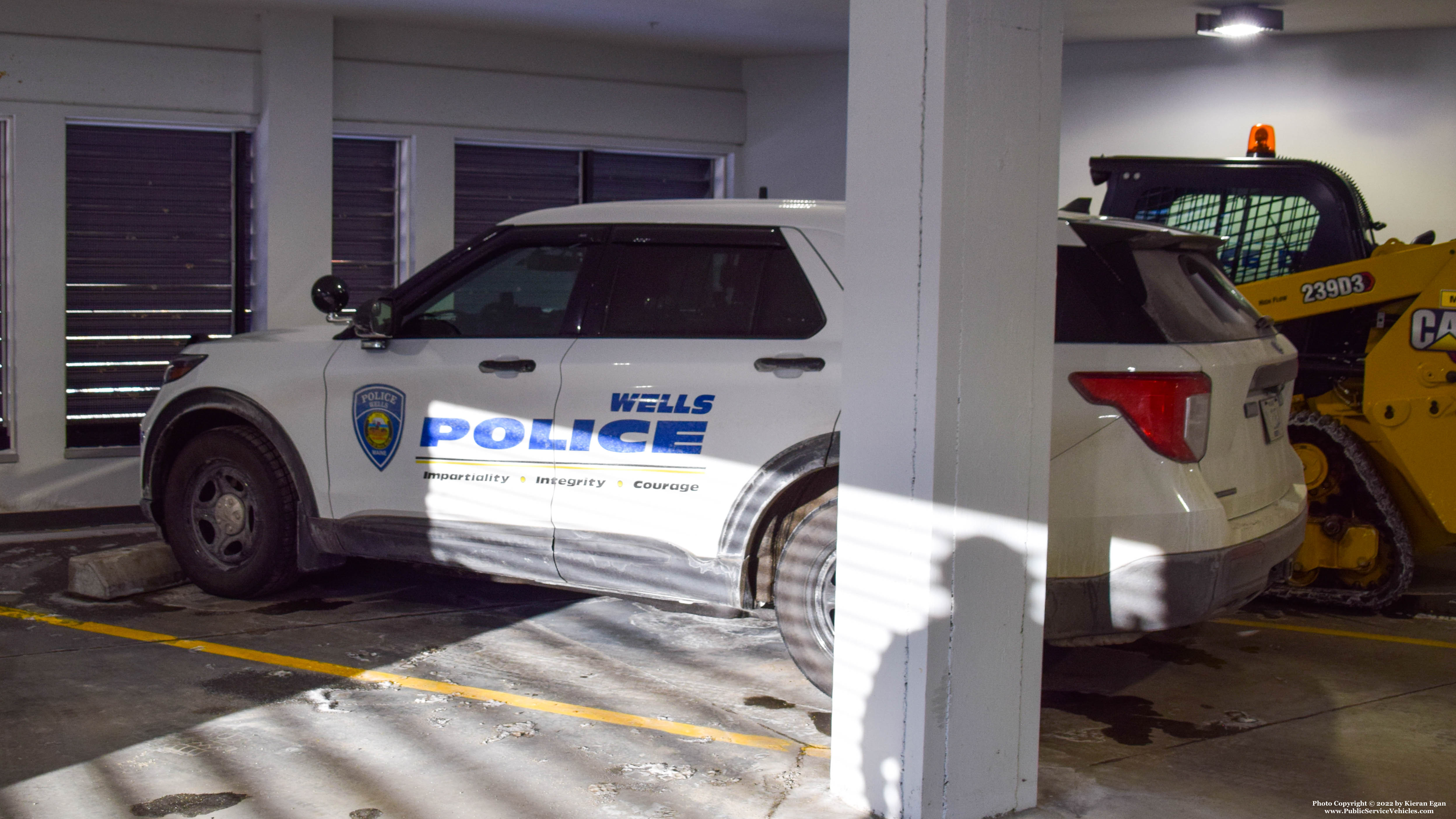 A photo  of Wells Police
            Car 54, a 2020-2022 Ford Police Interceptor Utility             taken by Kieran Egan